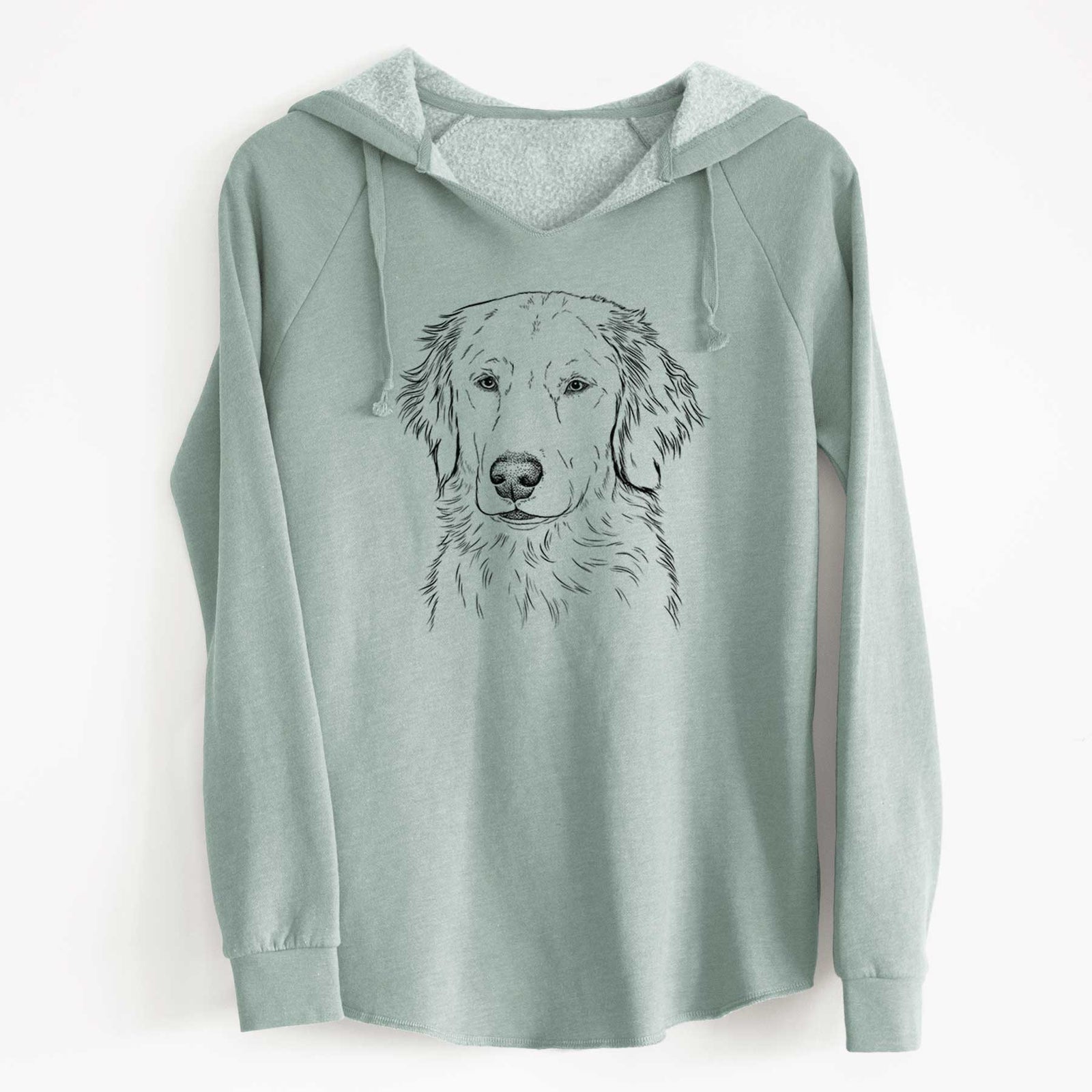 Bare Eli the Golden Retriever - Cali Wave Hooded Sweatshirt