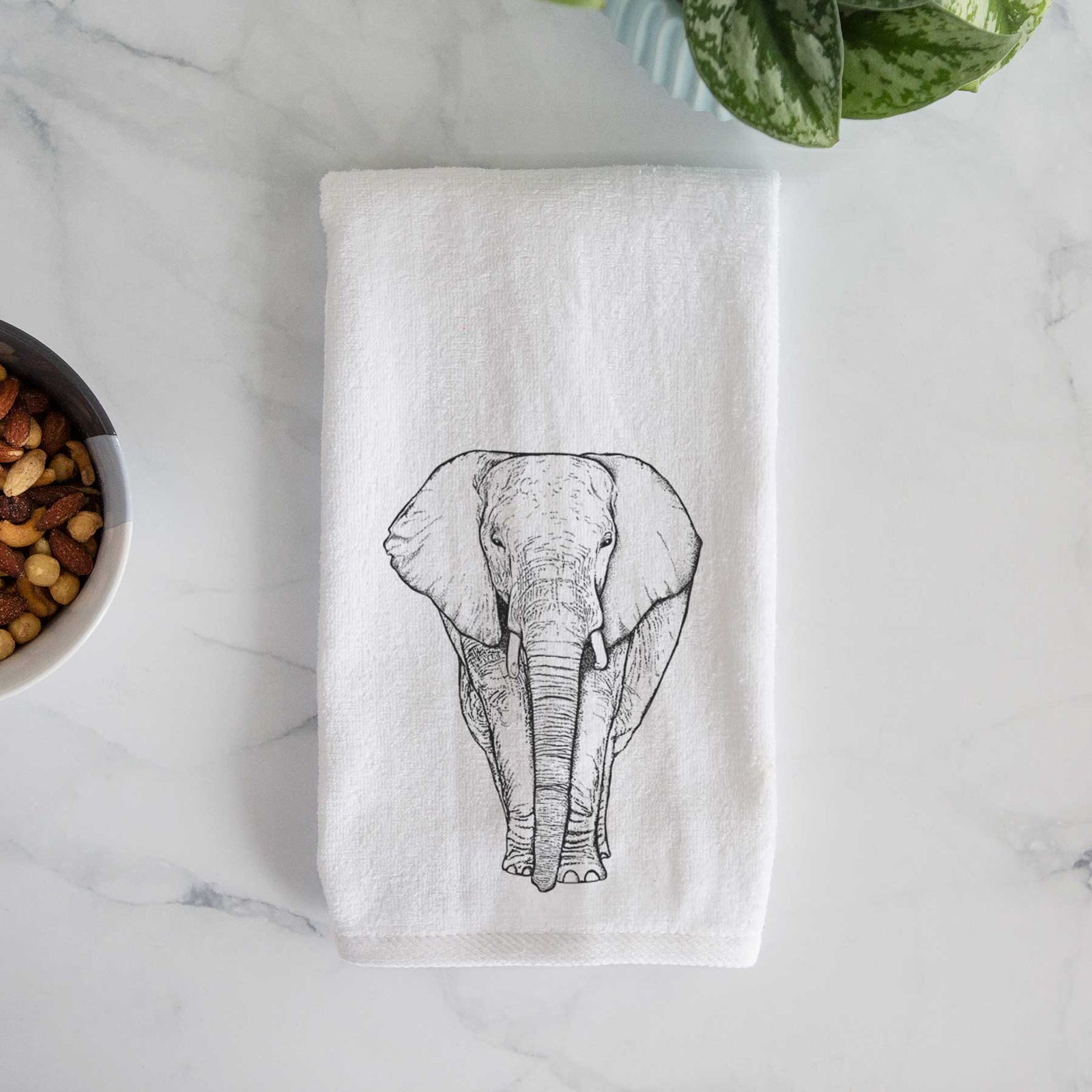 Ella the Elephant Decorative Hand Towel