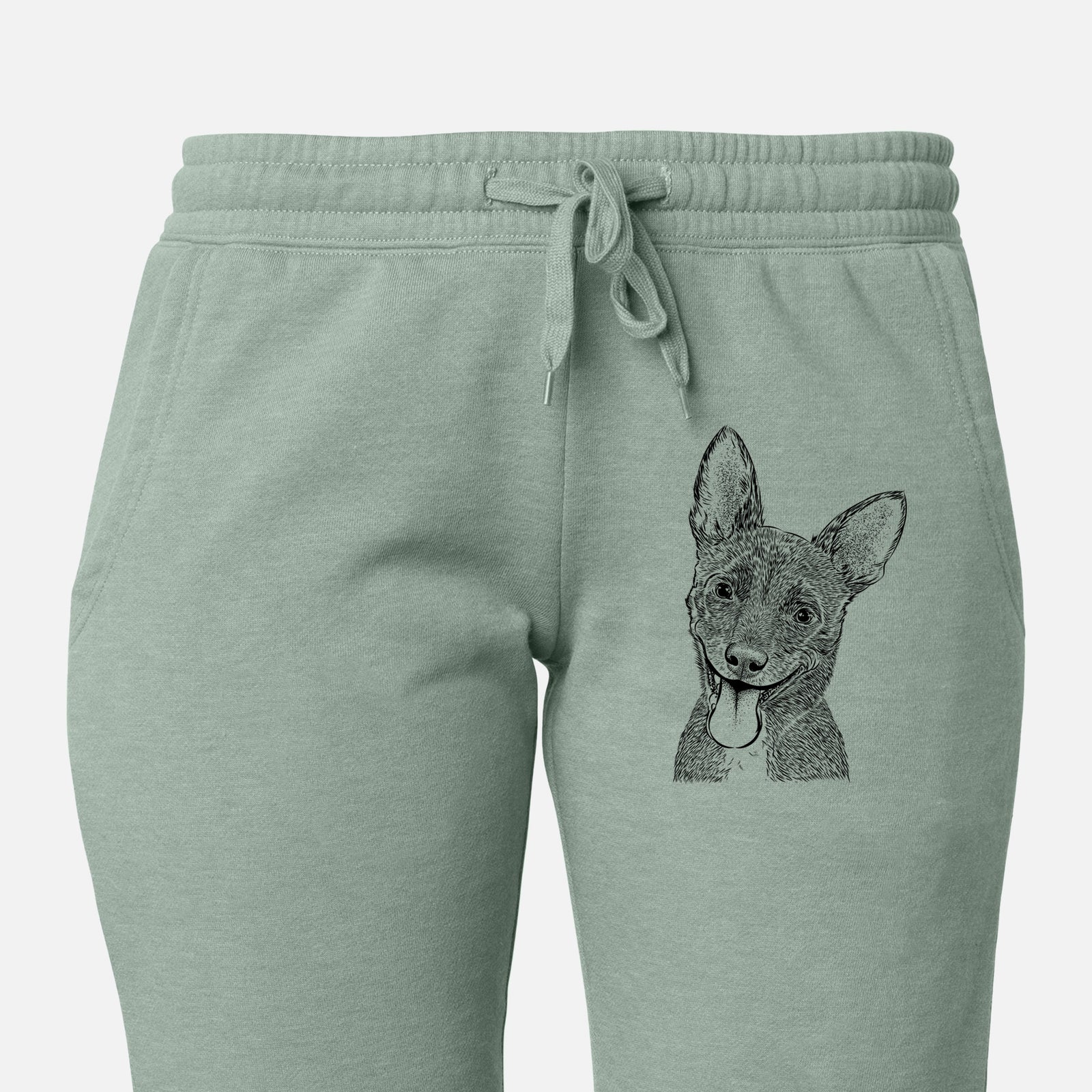 Elvira the Terrier Mix - Women's Cali Wave Joggers