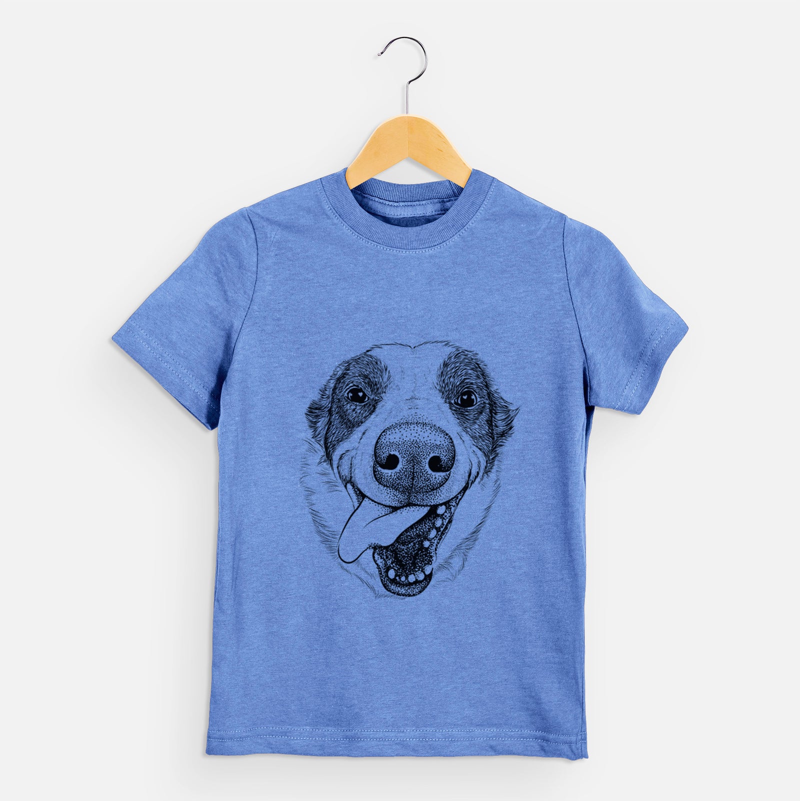 Bare Elwood the Border Collie - Kids/Youth/Toddler Shirt