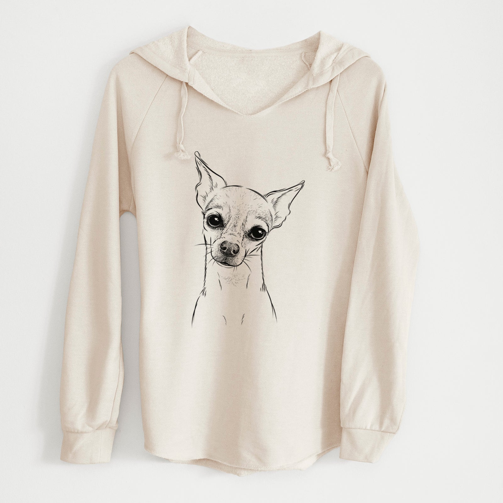 Bare Emee the Chihuahua - Cali Wave Hooded Sweatshirt