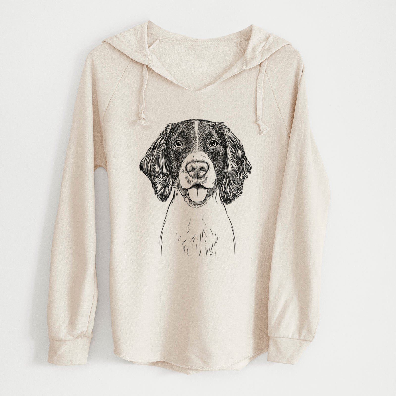 Bare Ever the English Springer Spaniel - Cali Wave Hooded Sweatshirt
