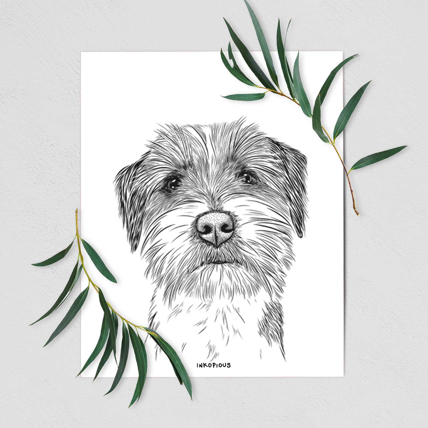 Feis the Parson Russell Terrier Art Print