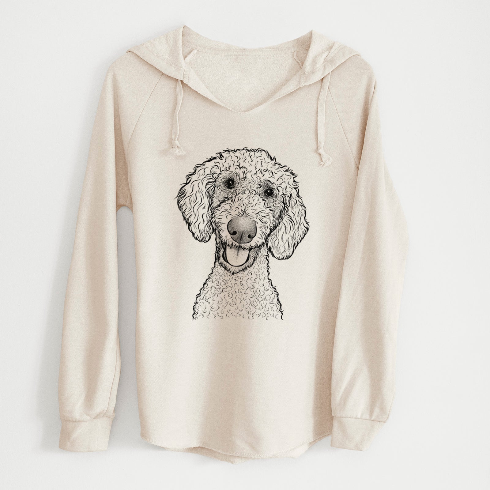 Bare Fenway the Goldendoodle - Cali Wave Hooded Sweatshirt