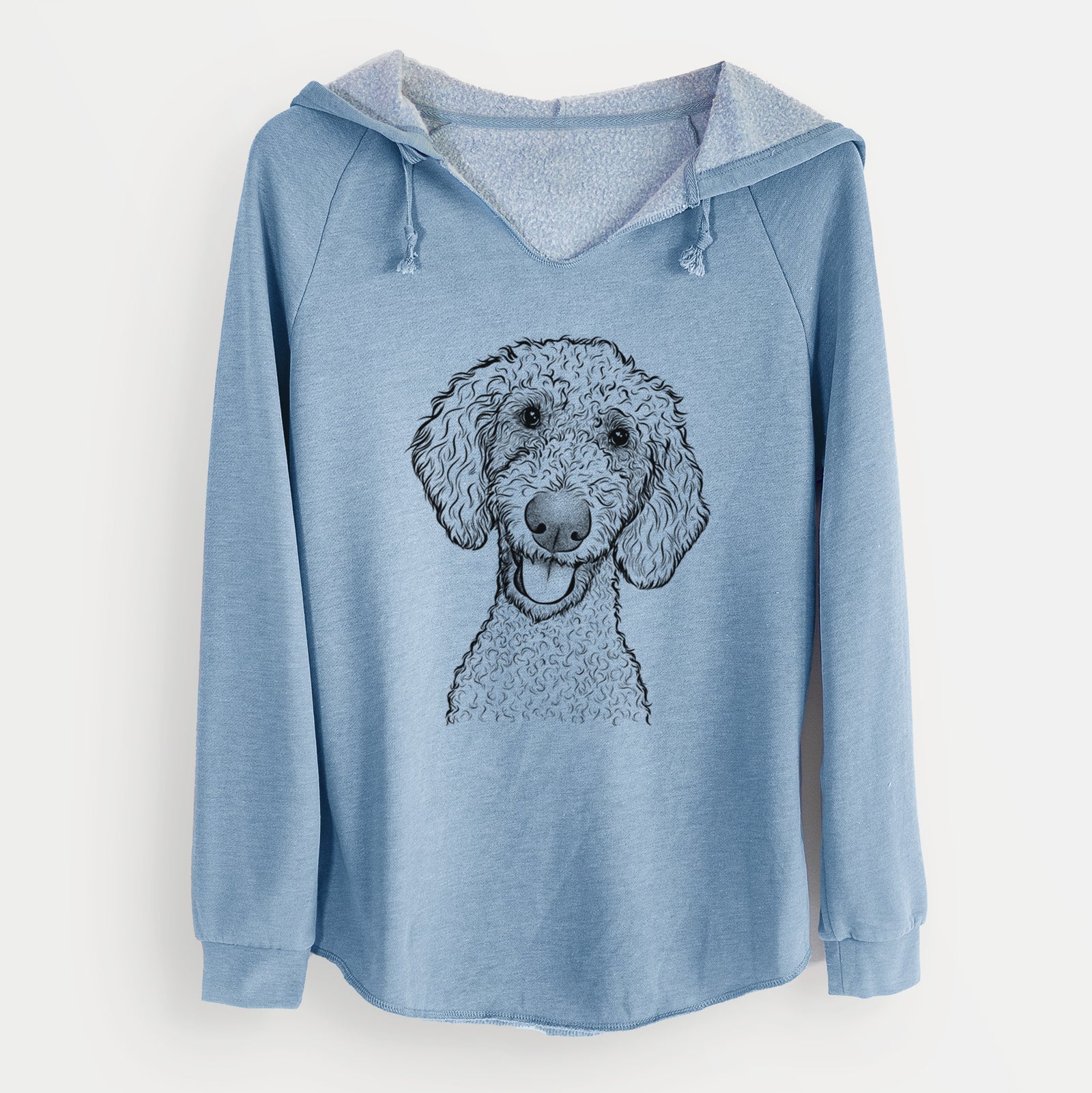 Bare Fenway the Goldendoodle - Cali Wave Hooded Sweatshirt
