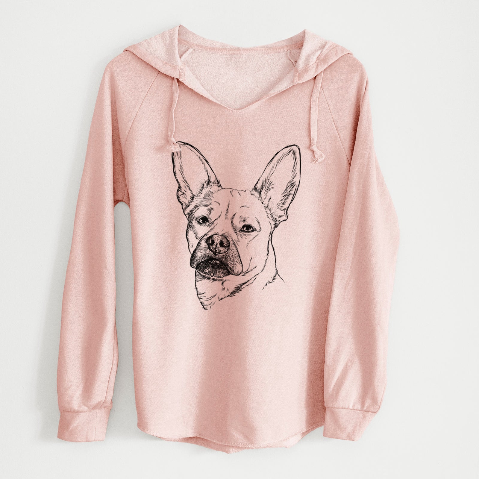 Bare Frankie the Mixed Breed - Cali Wave Hooded Sweatshirt
