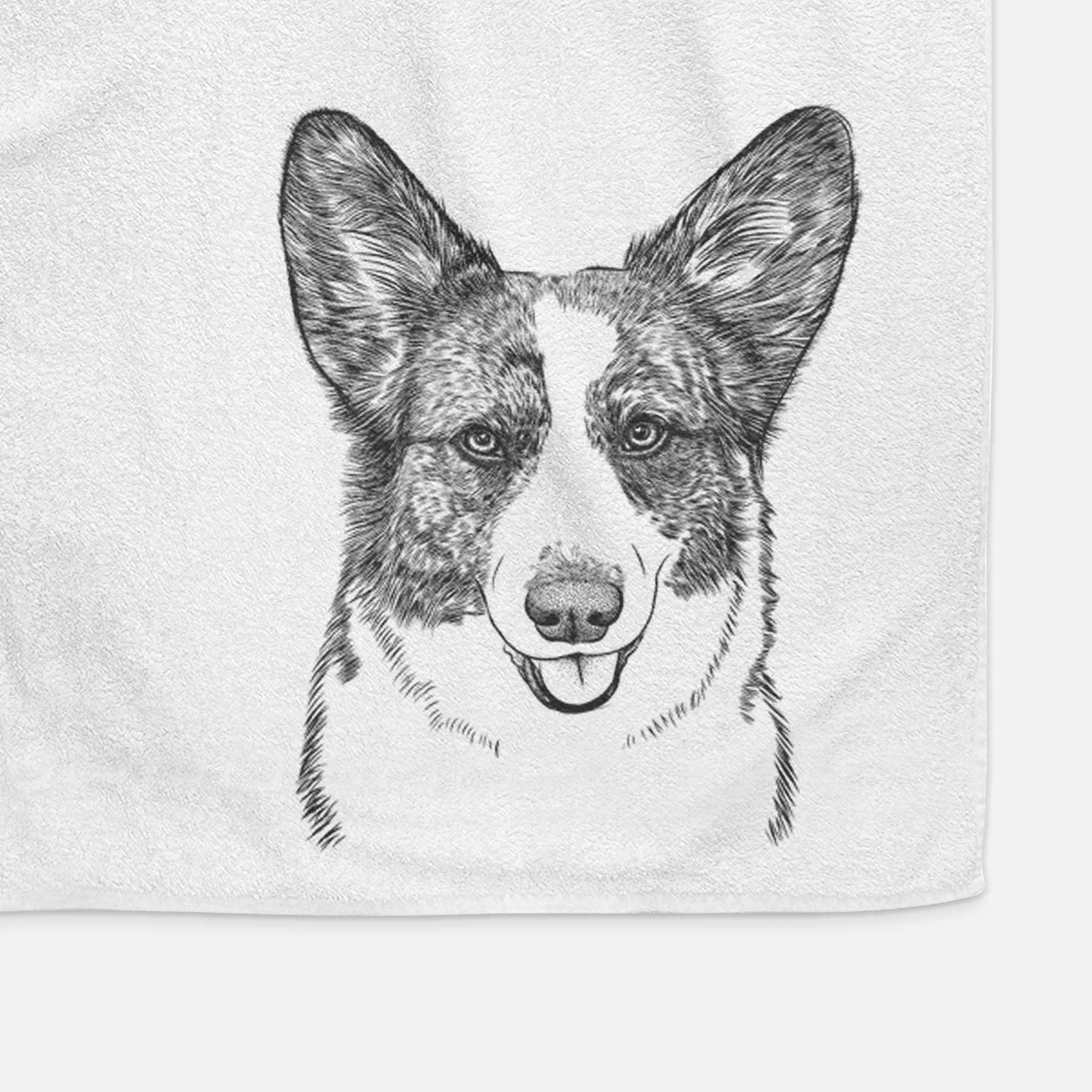 Gabby the Cardigan Welsh Corgi Decorative Hand Towel