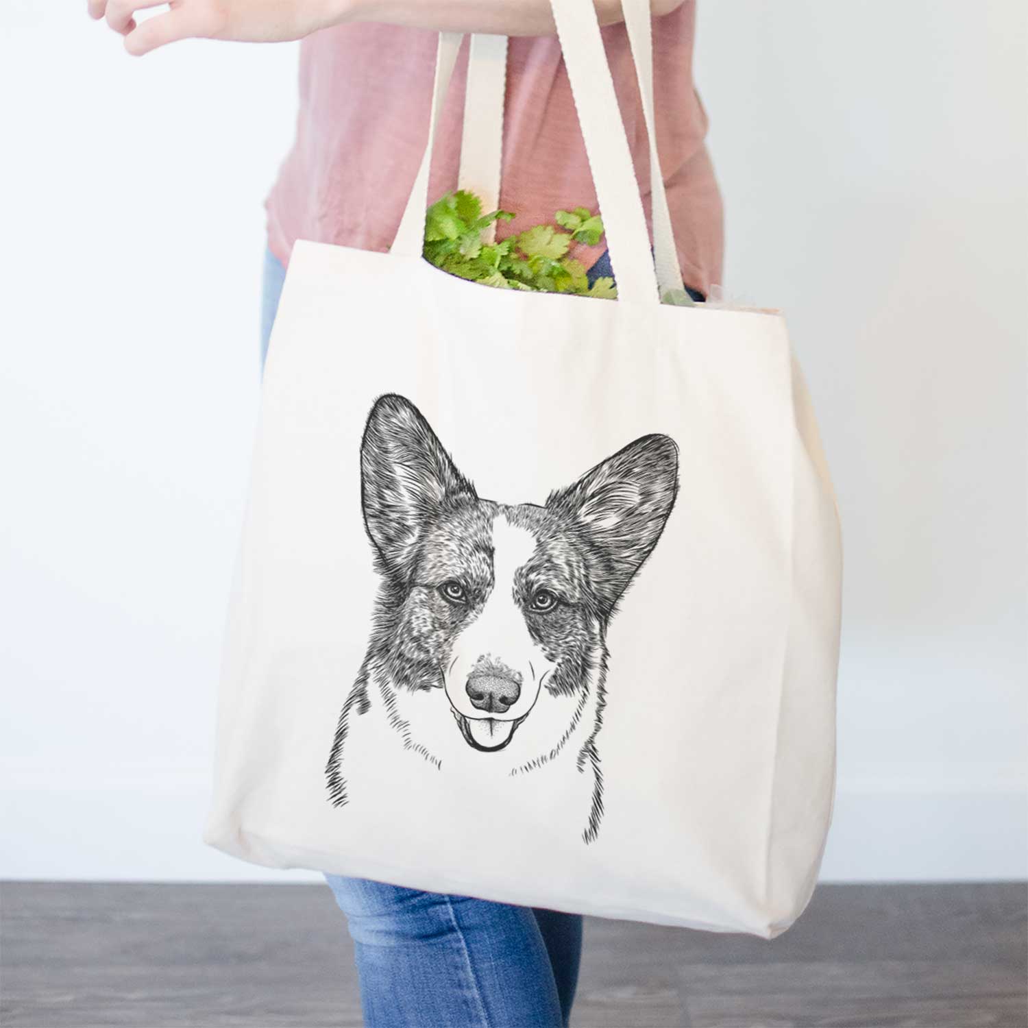 Gabby the Cardigan Welsh Corgi - Tote Bag