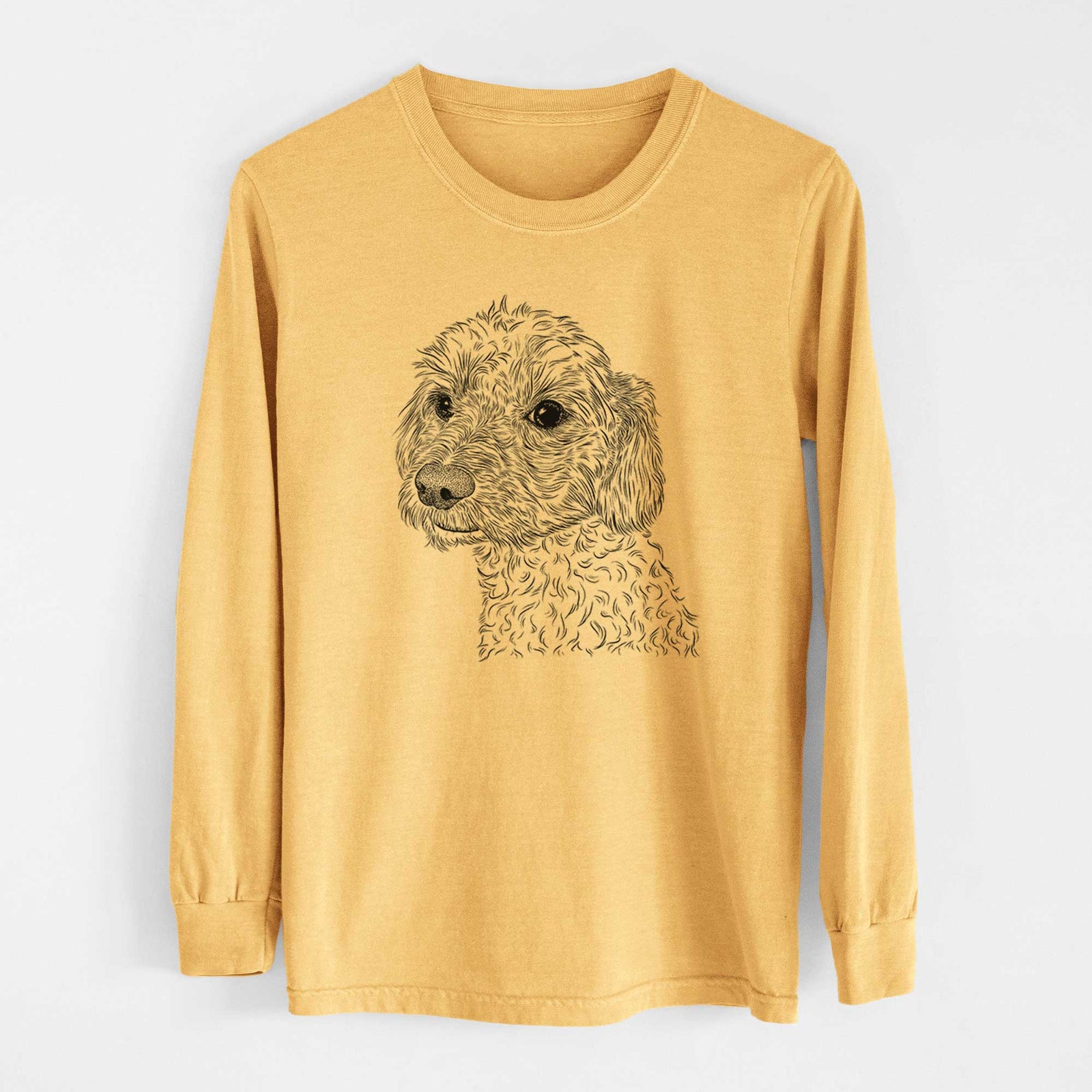 Bare Georgie Boy the Mixed Breed - Heavyweight 100% Cotton Long Sleeve