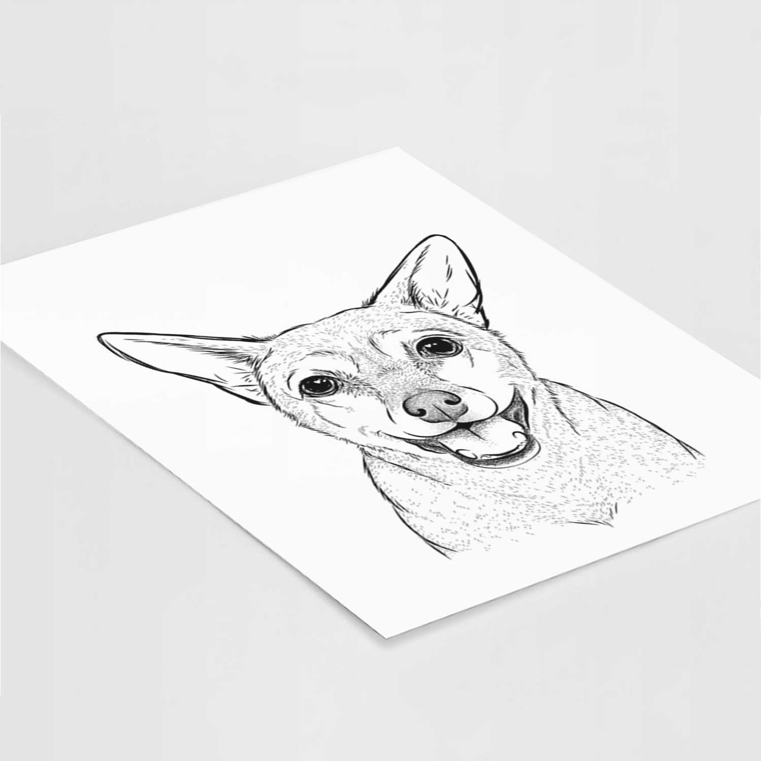 Georgie the Chiweenie Art Print