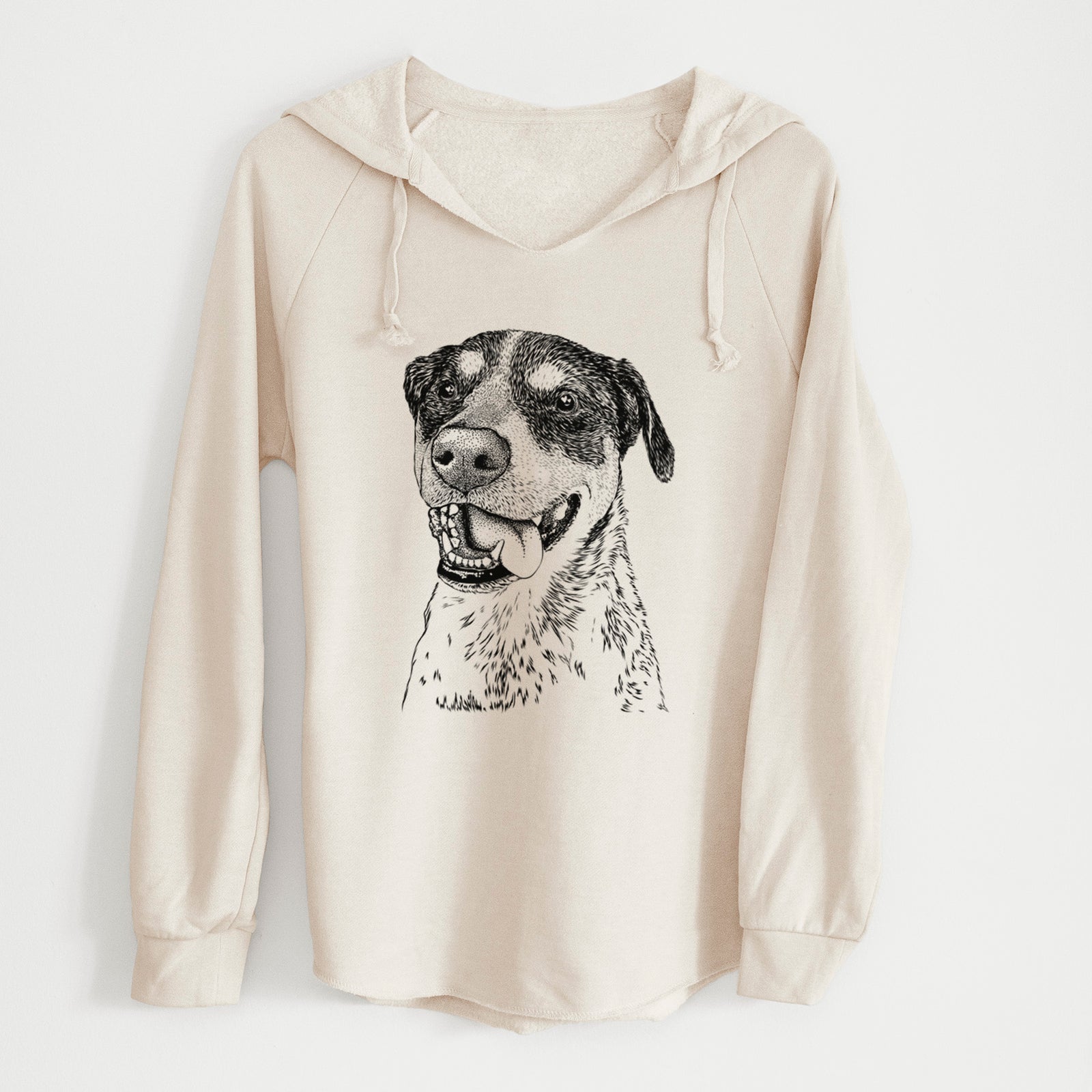 Bare Gerti the Mixed Breed - Cali Wave Hooded Sweatshirt