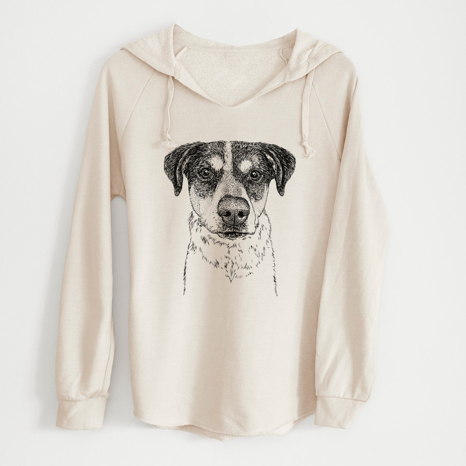 Bare Gertrude the Mixed Breed - Cali Wave Hooded Sweatshirt
