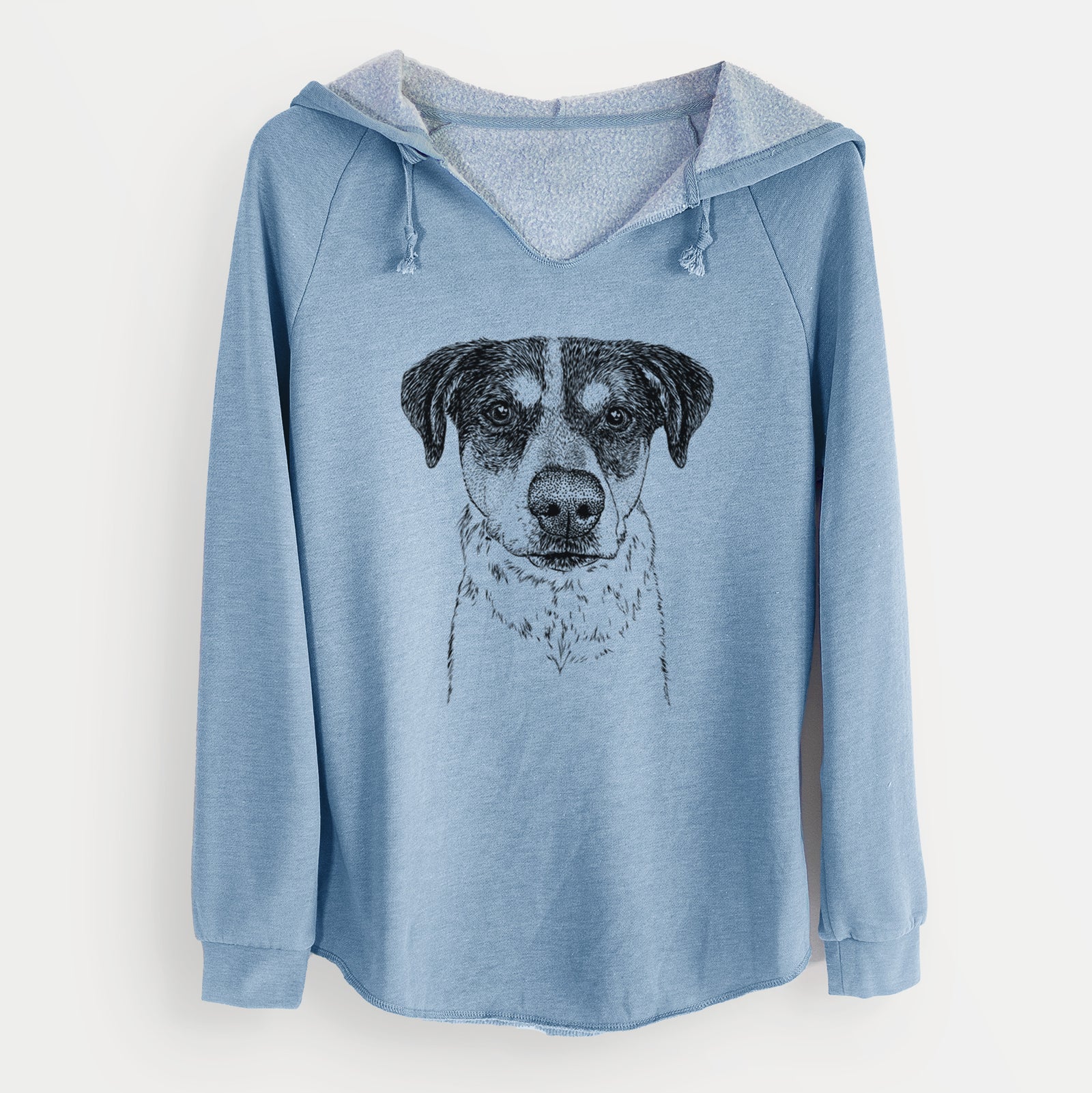 Bare Gertrude the Mixed Breed - Cali Wave Hooded Sweatshirt