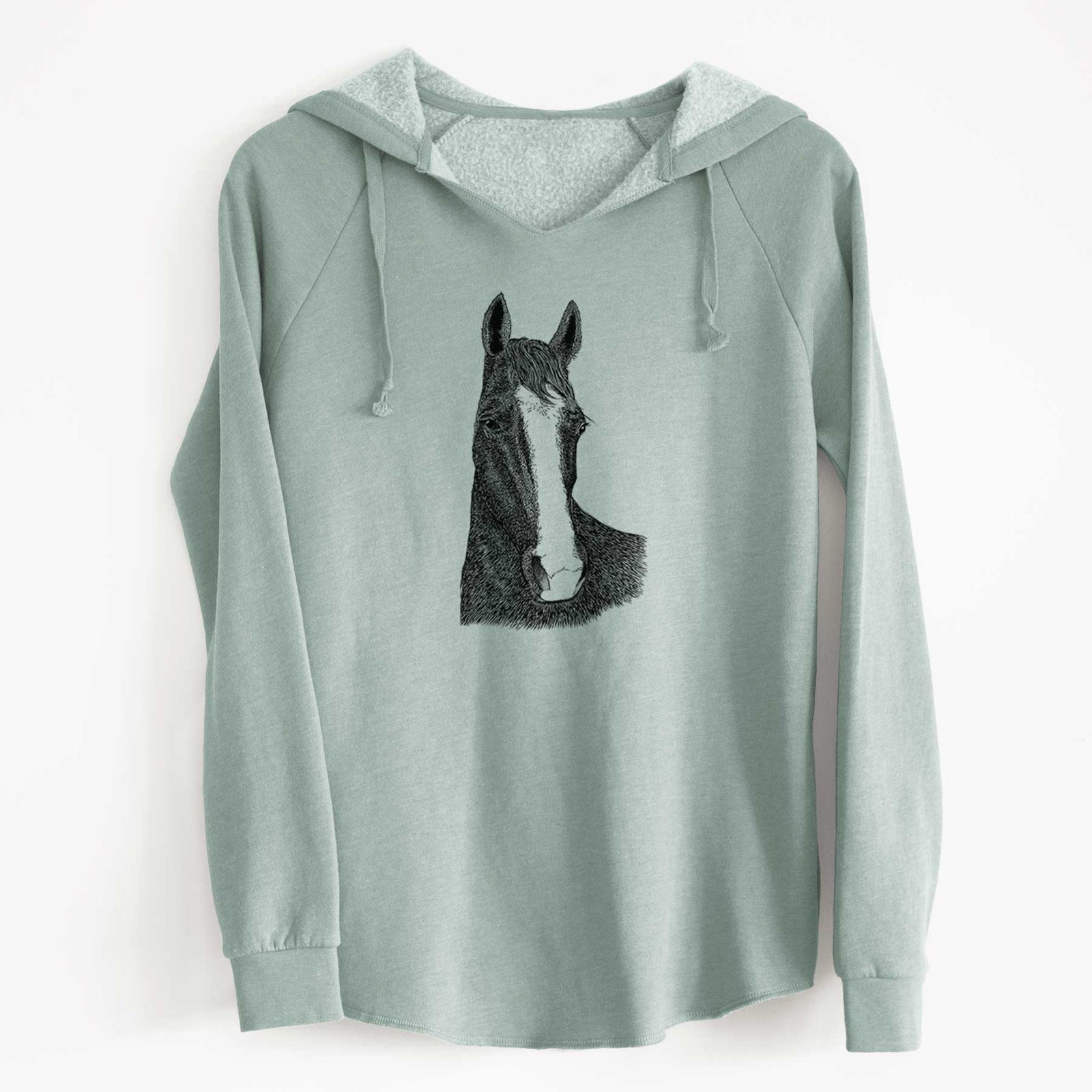 Bare Gibson the Tennessee Walking Horse - Cali Wave Hooded Sweatshirt