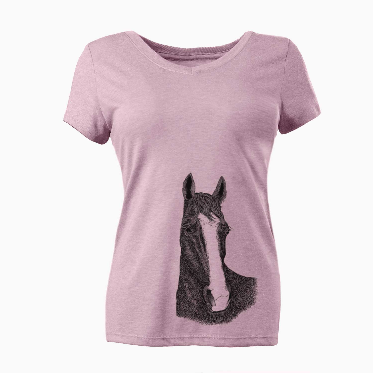 Bare Gibson the Tennessee Walking Horse - Women's V-neck Shirt