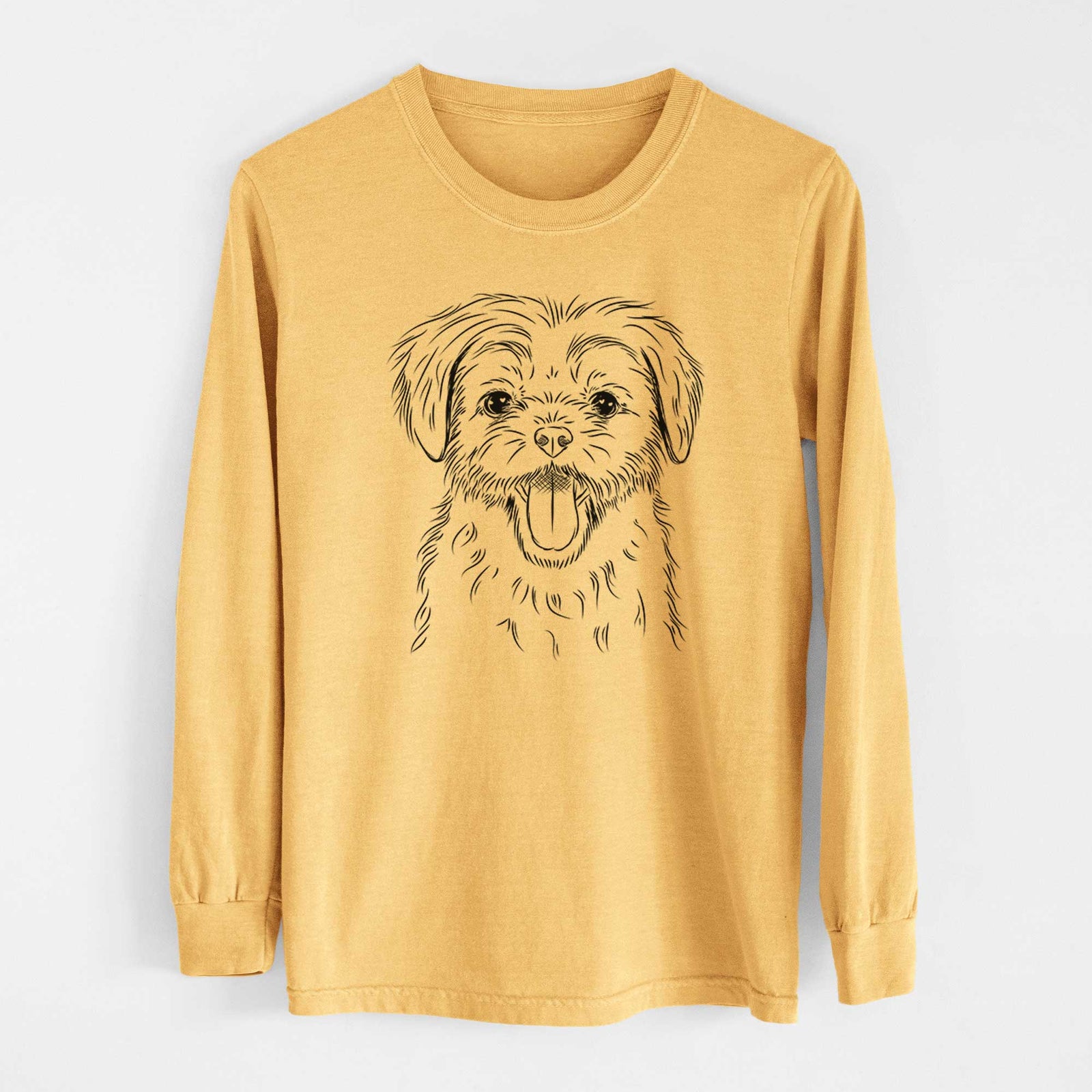 Bare Gizmo the Maltese - Heavyweight 100% Cotton Long Sleeve