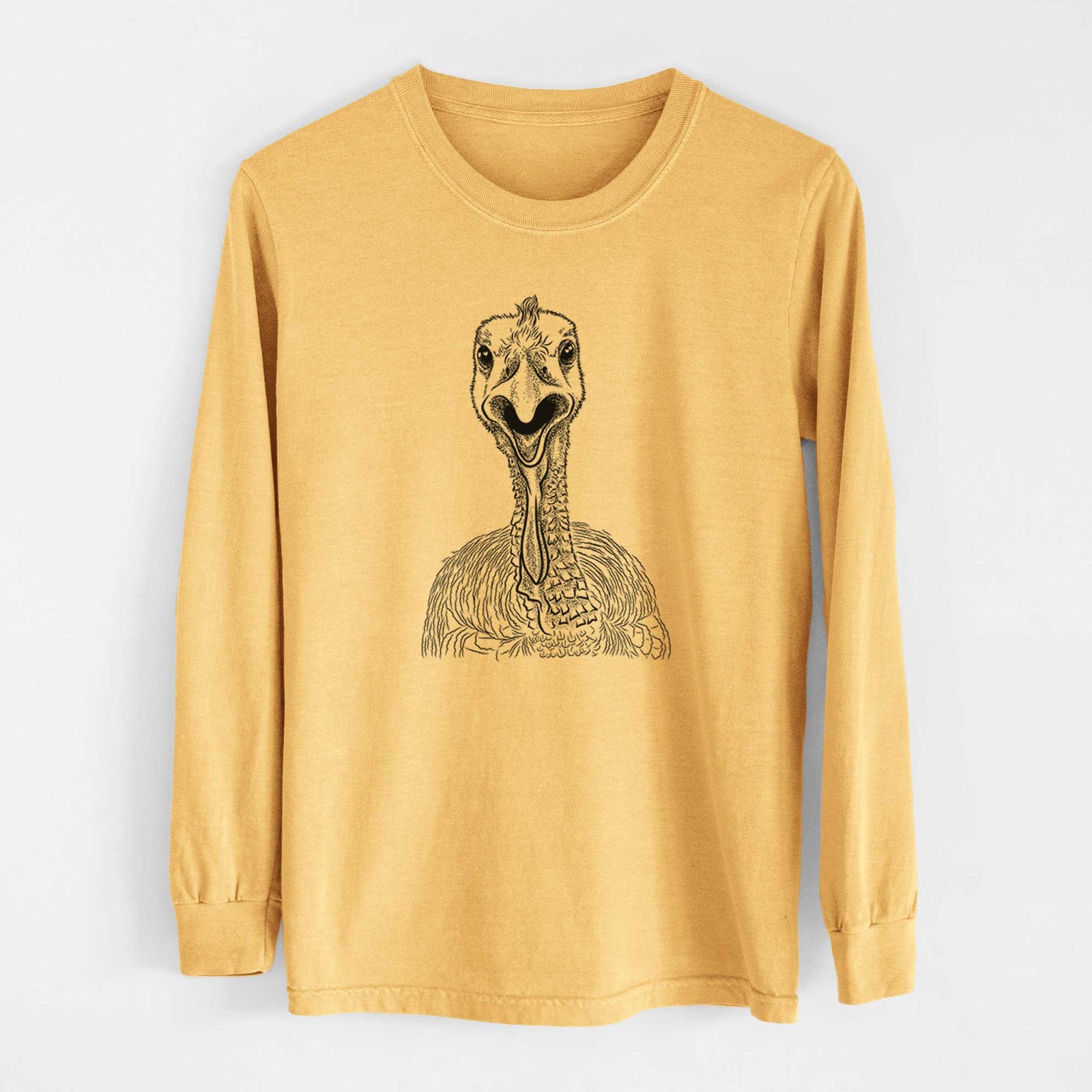 Bare Gobble the Turkey - Heavyweight 100% Cotton Long Sleeve