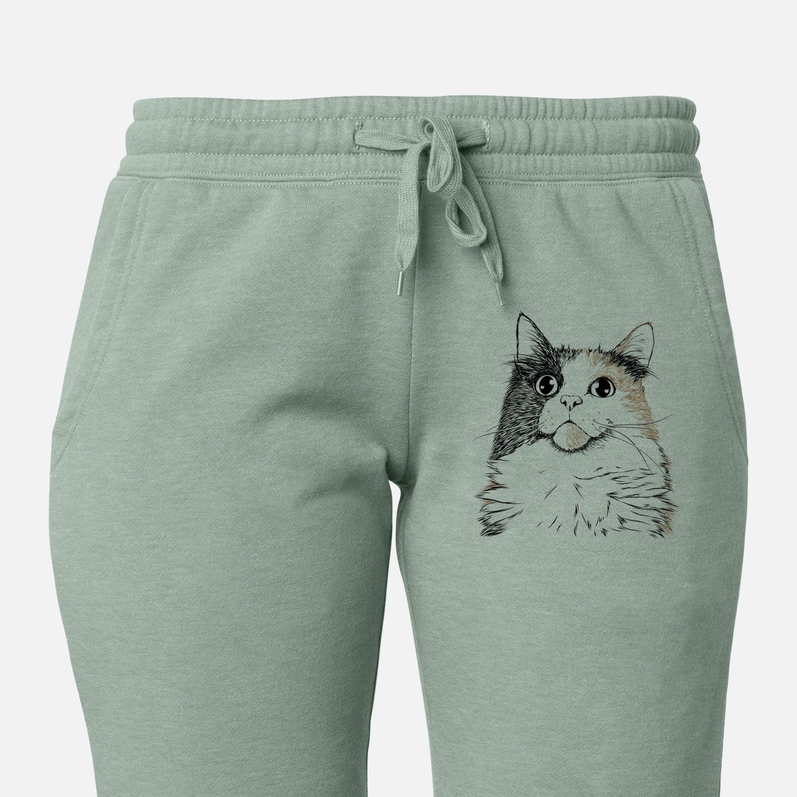 Greta the Calico Cat - Women's Cali Wave Joggers