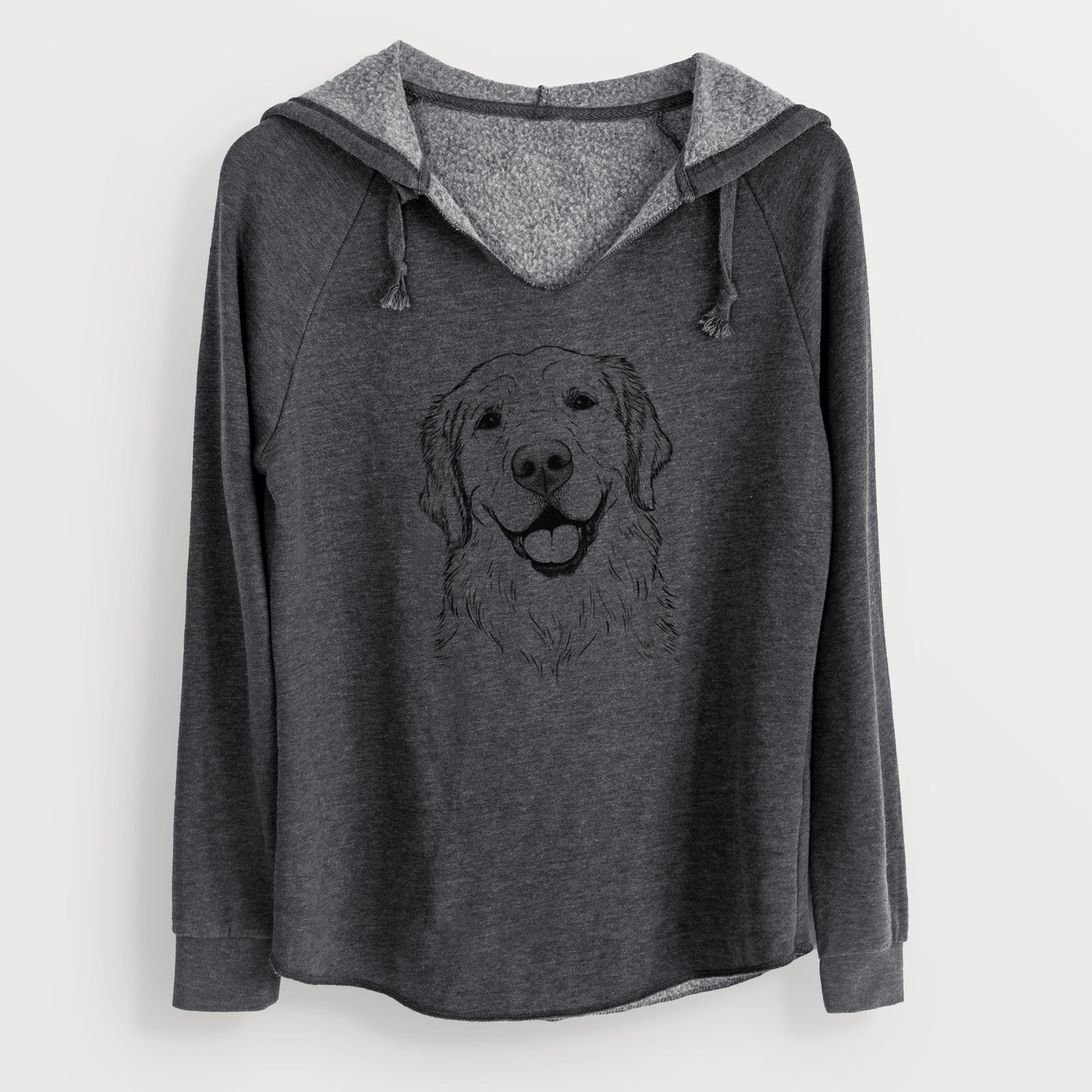 Bare Griffin the Golden Retriever - Cali Wave Hooded Sweatshirt