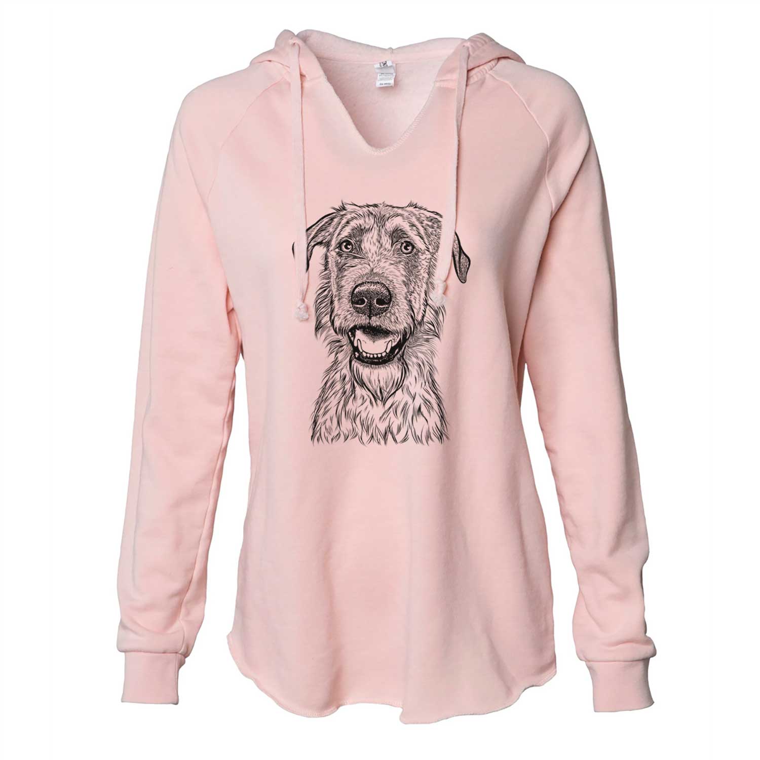 Griffin the Irish Wolfhound - Cali Wave Hooded Sweatshirt