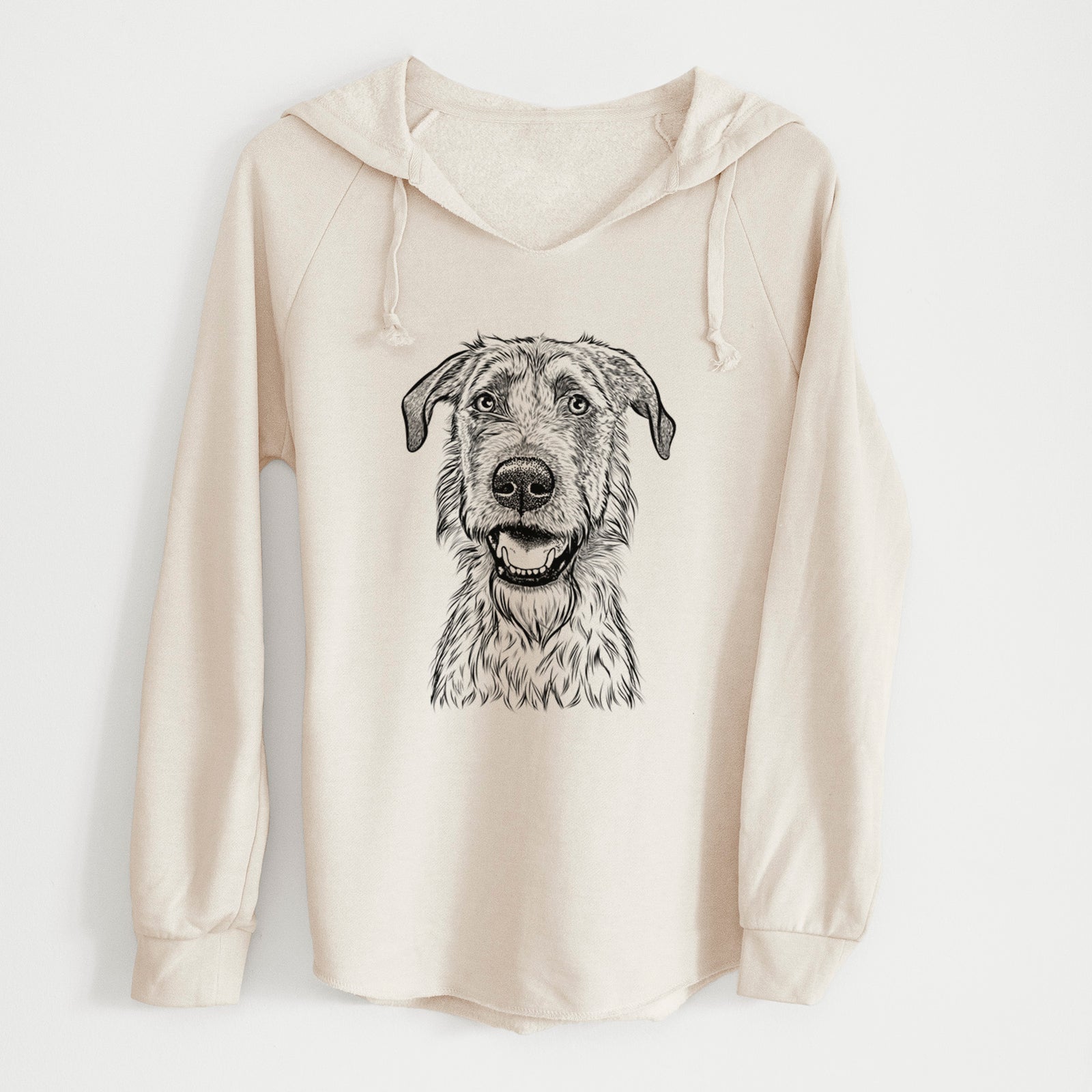 Bare Griffin the Irish Wolfhound - Cali Wave Hooded Sweatshirt