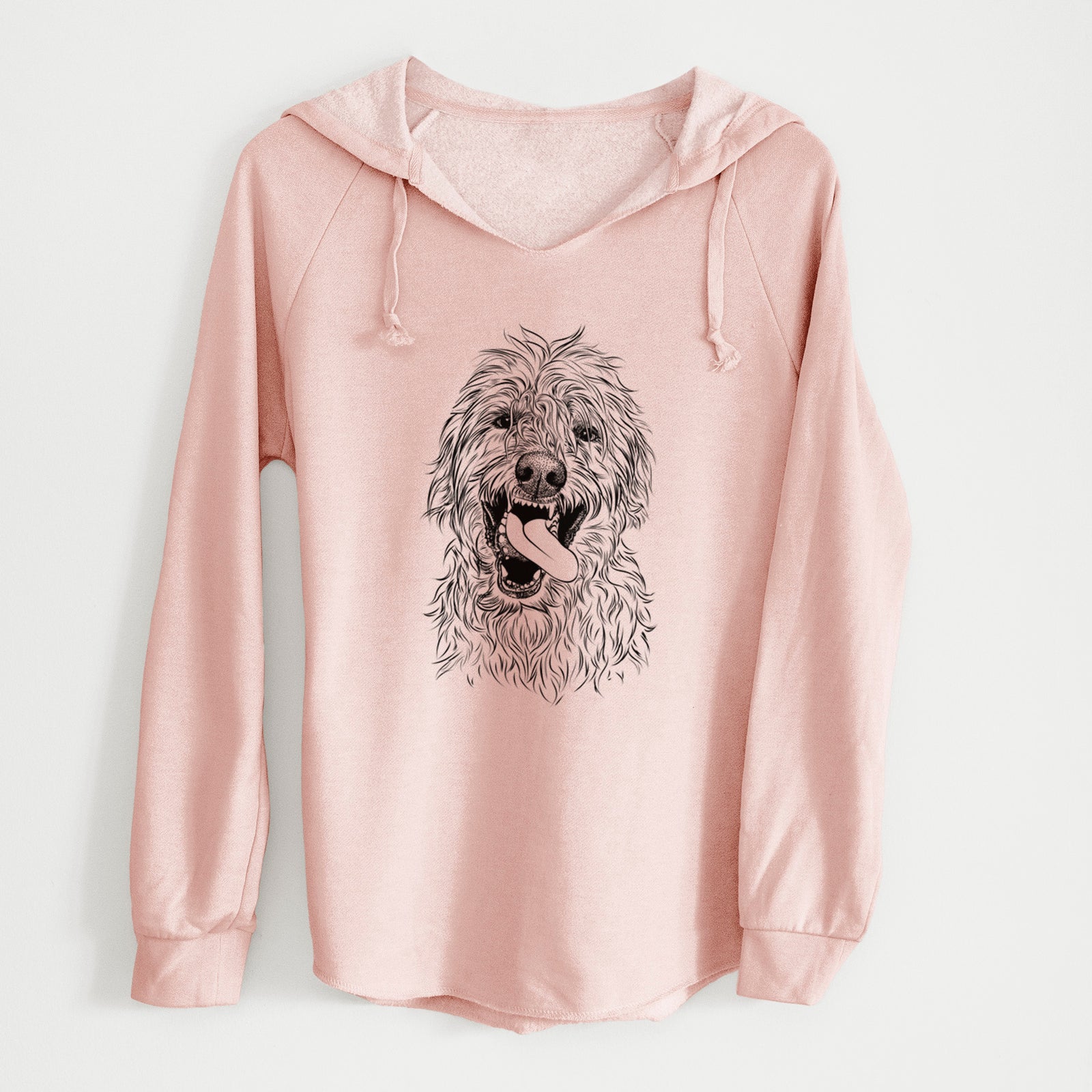 Bare Groot the Irish Wolfhound - Cali Wave Hooded Sweatshirt