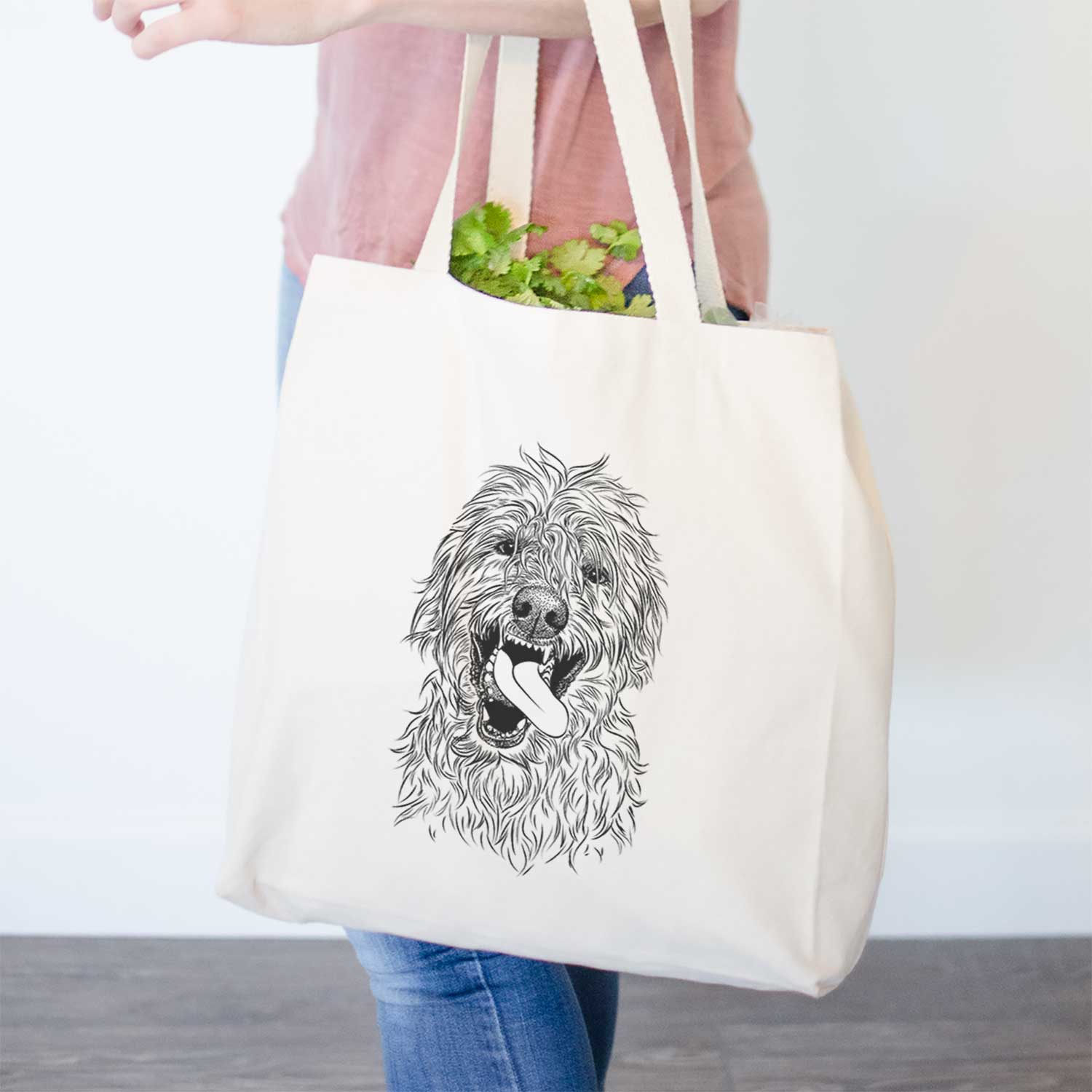 Groot the Irish Wolfhound - Tote Bag