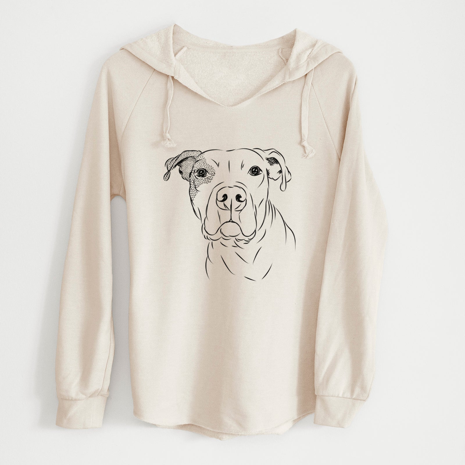 Bare Gummy the Pitbull - Cali Wave Hooded Sweatshirt