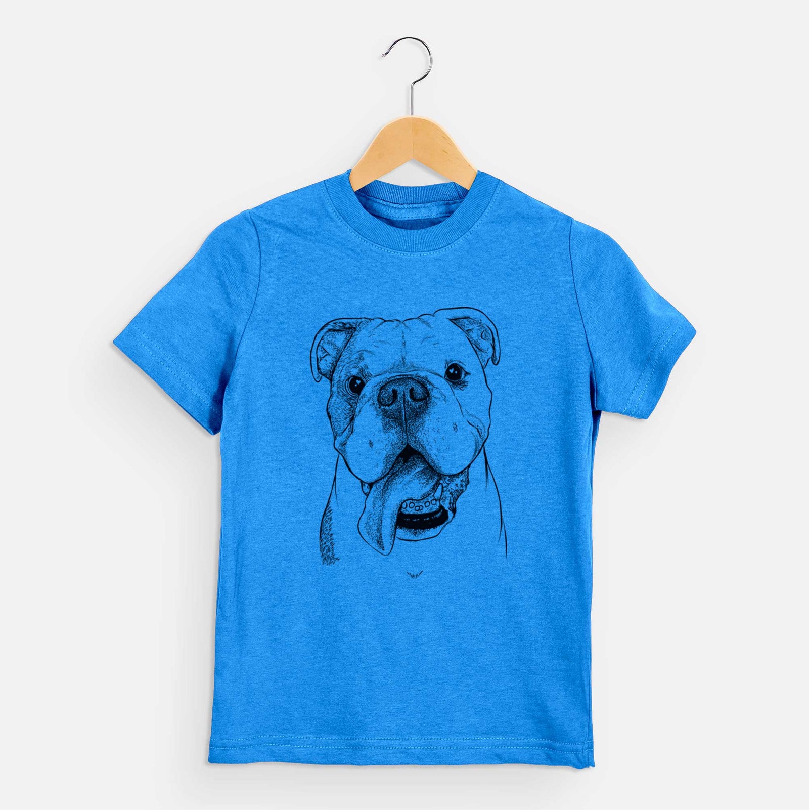 Bare Hank the English Bulldog - Kids/Youth/Toddler Shirt