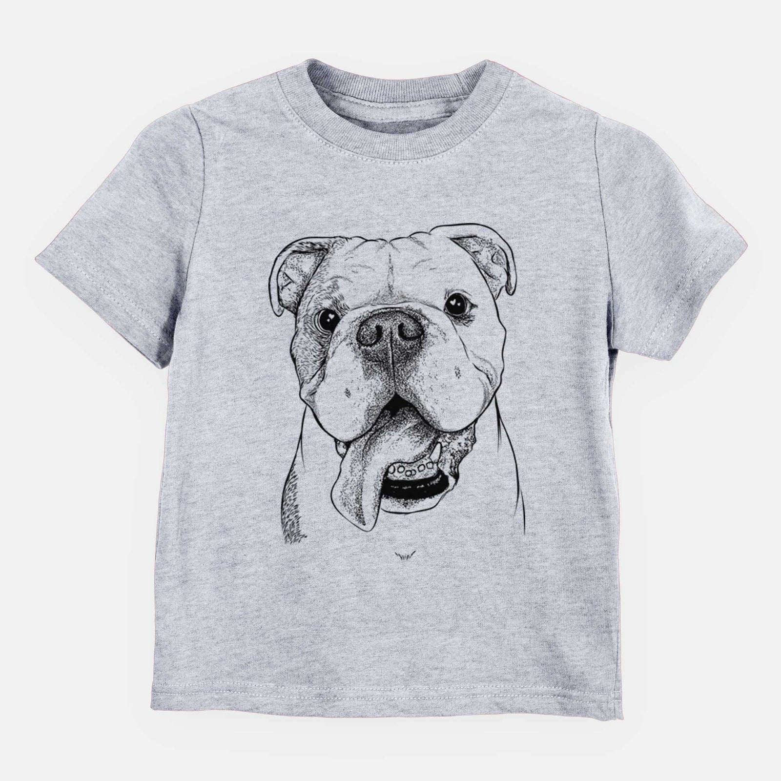 Bare Hank the English Bulldog - Kids/Youth/Toddler Shirt
