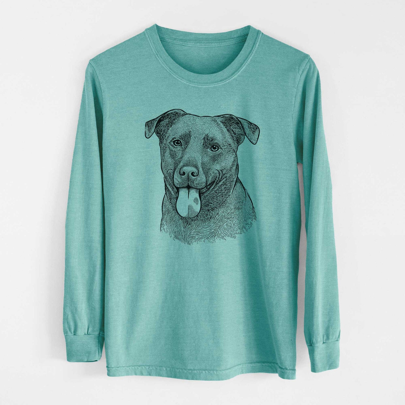Bare Harbor the Mixed Breed - Heavyweight 100% Cotton Long Sleeve