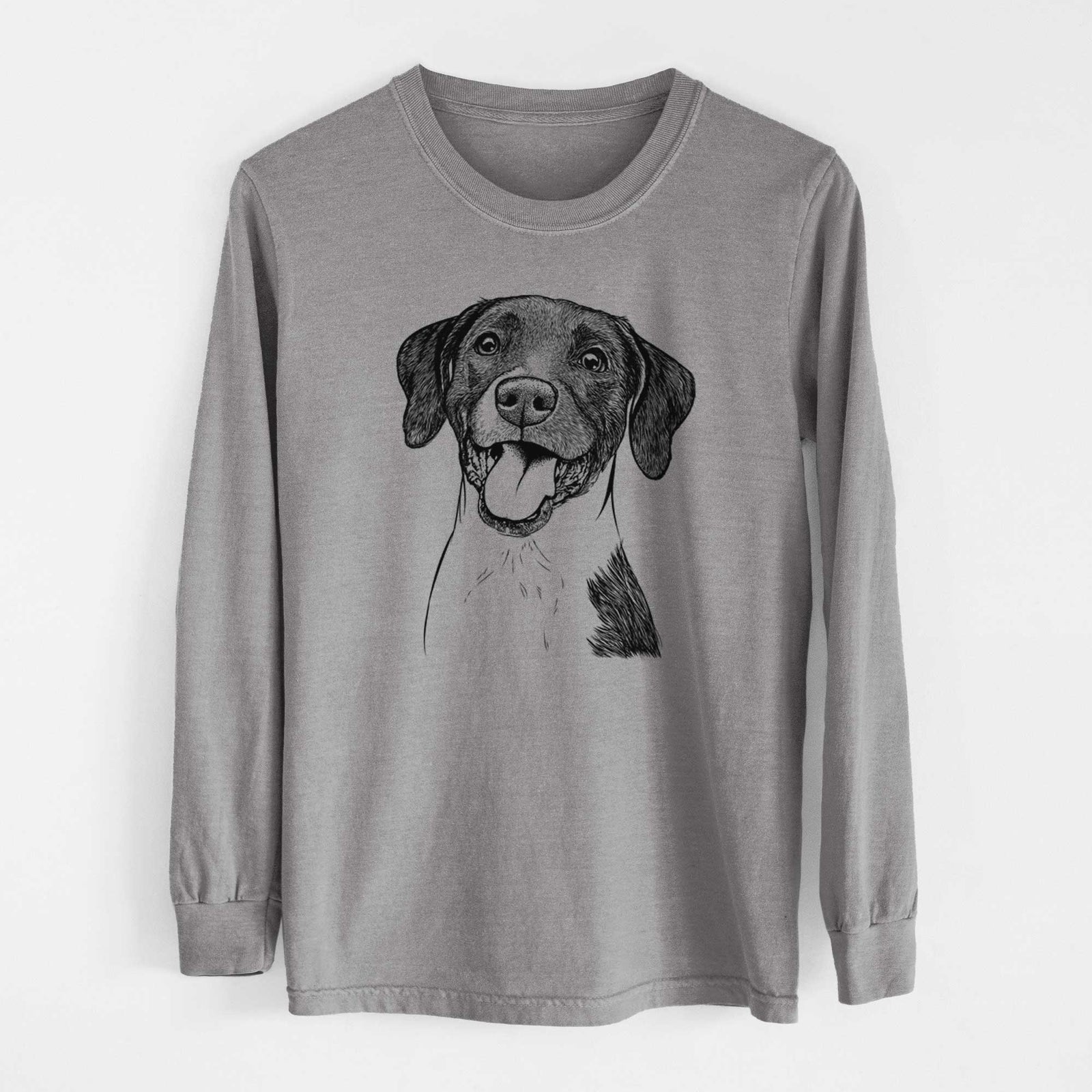 Bare Harper the Mixed Breed - Heavyweight 100% Cotton Long Sleeve