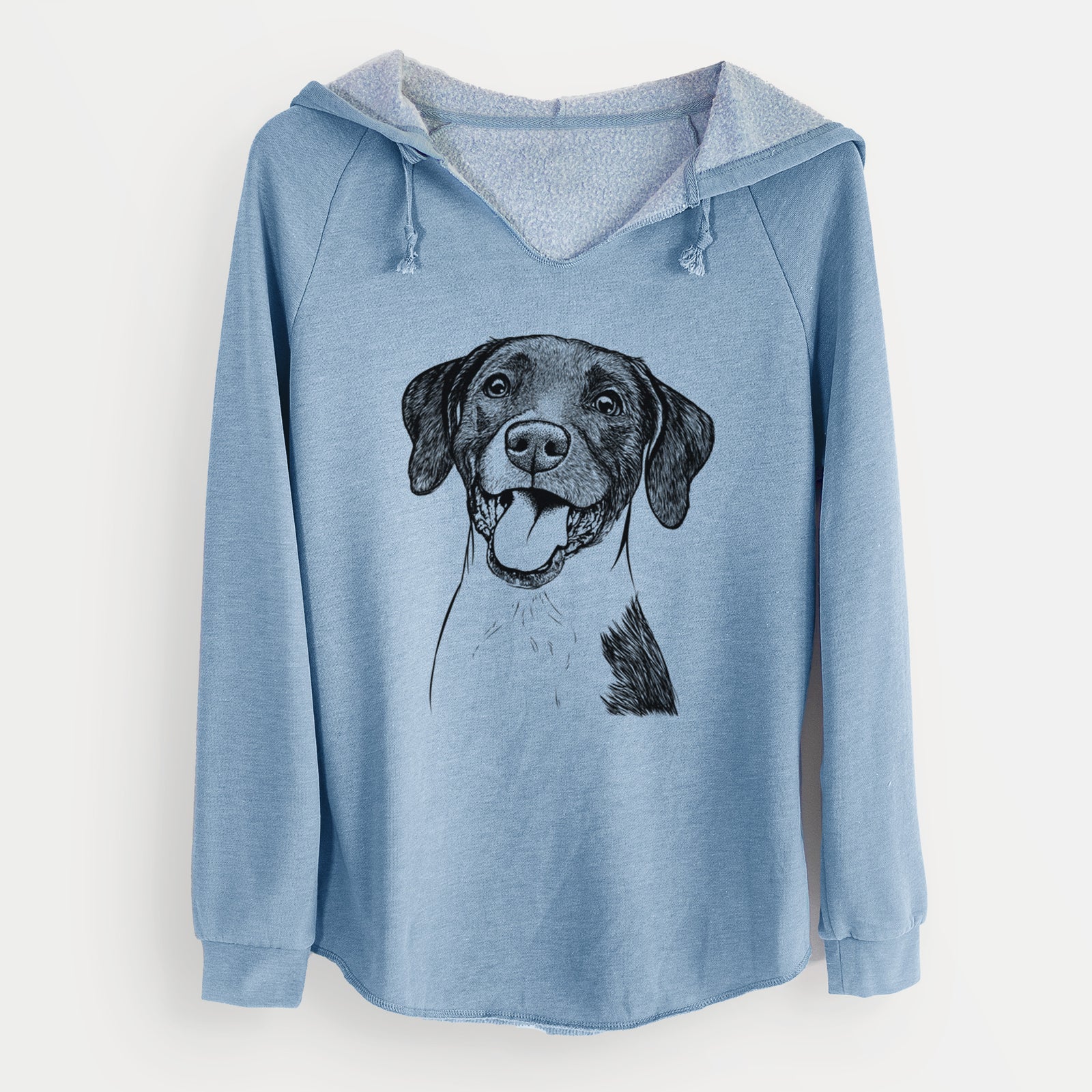 Bare Harper the Mixed Breed - Cali Wave Hooded Sweatshirt