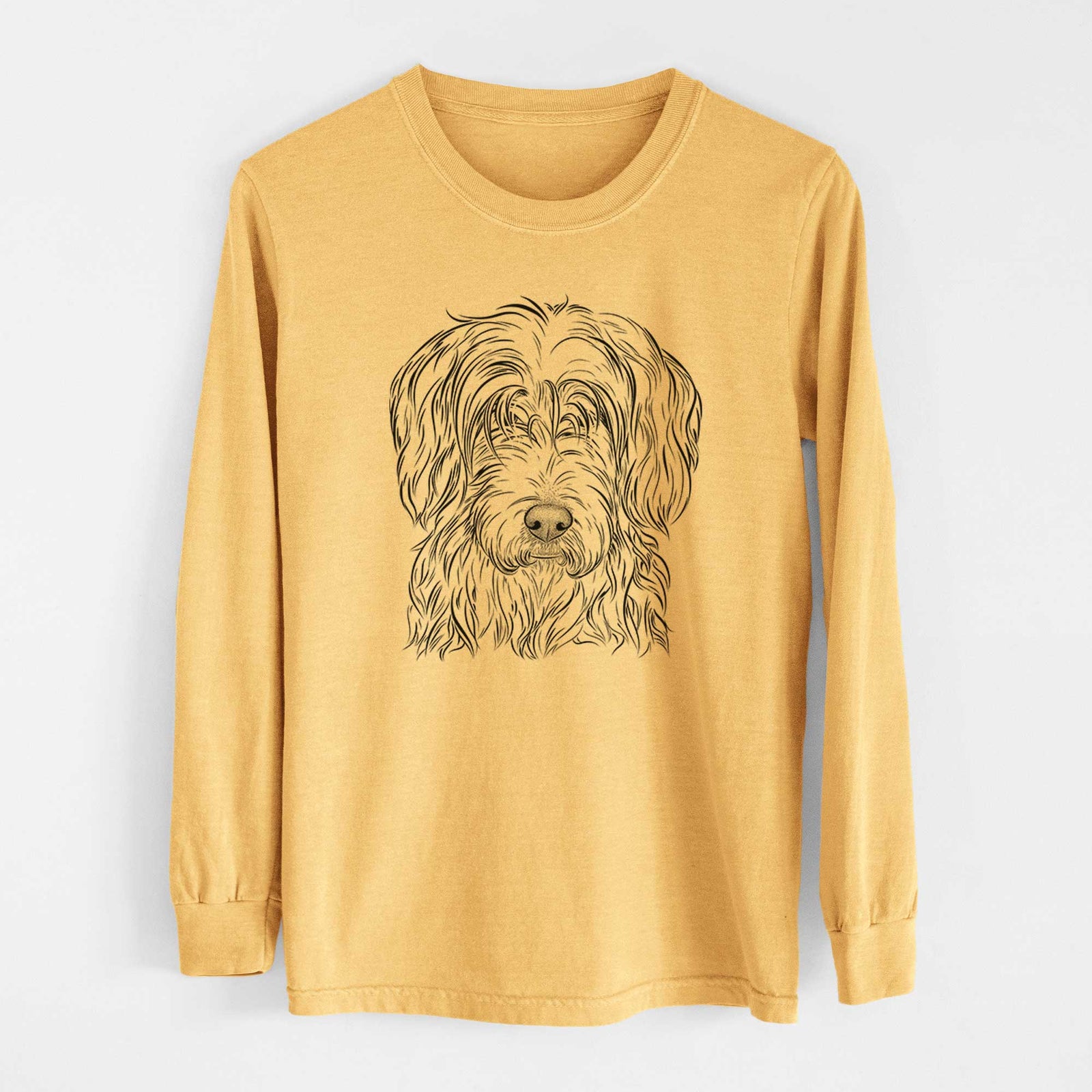 Bare Harry the Mixed Breed - Heavyweight 100% Cotton Long Sleeve
