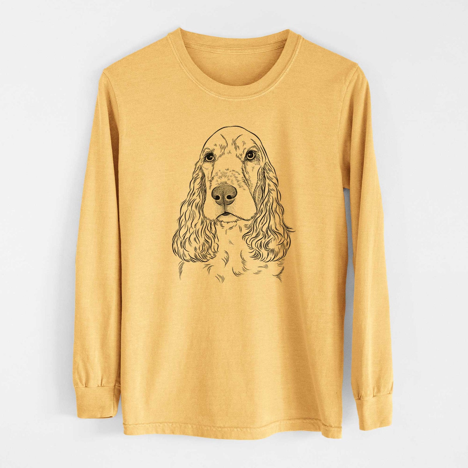 Bare Henry the English Cocker Spaniel - Heavyweight 100% Cotton Long Sleeve