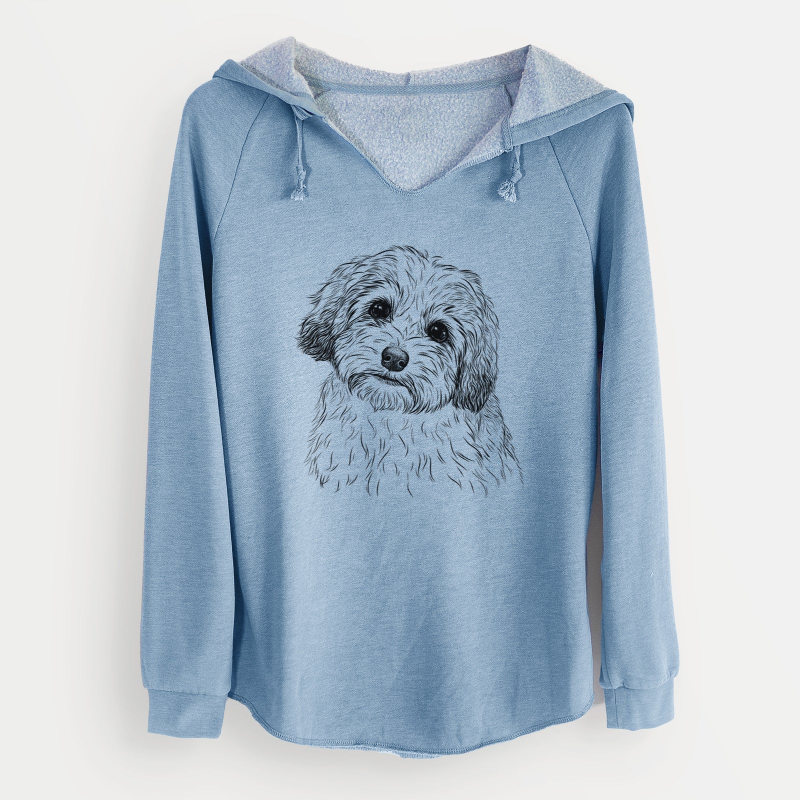 Bare Henry the Havanese - Cali Wave Hooded Sweatshirt