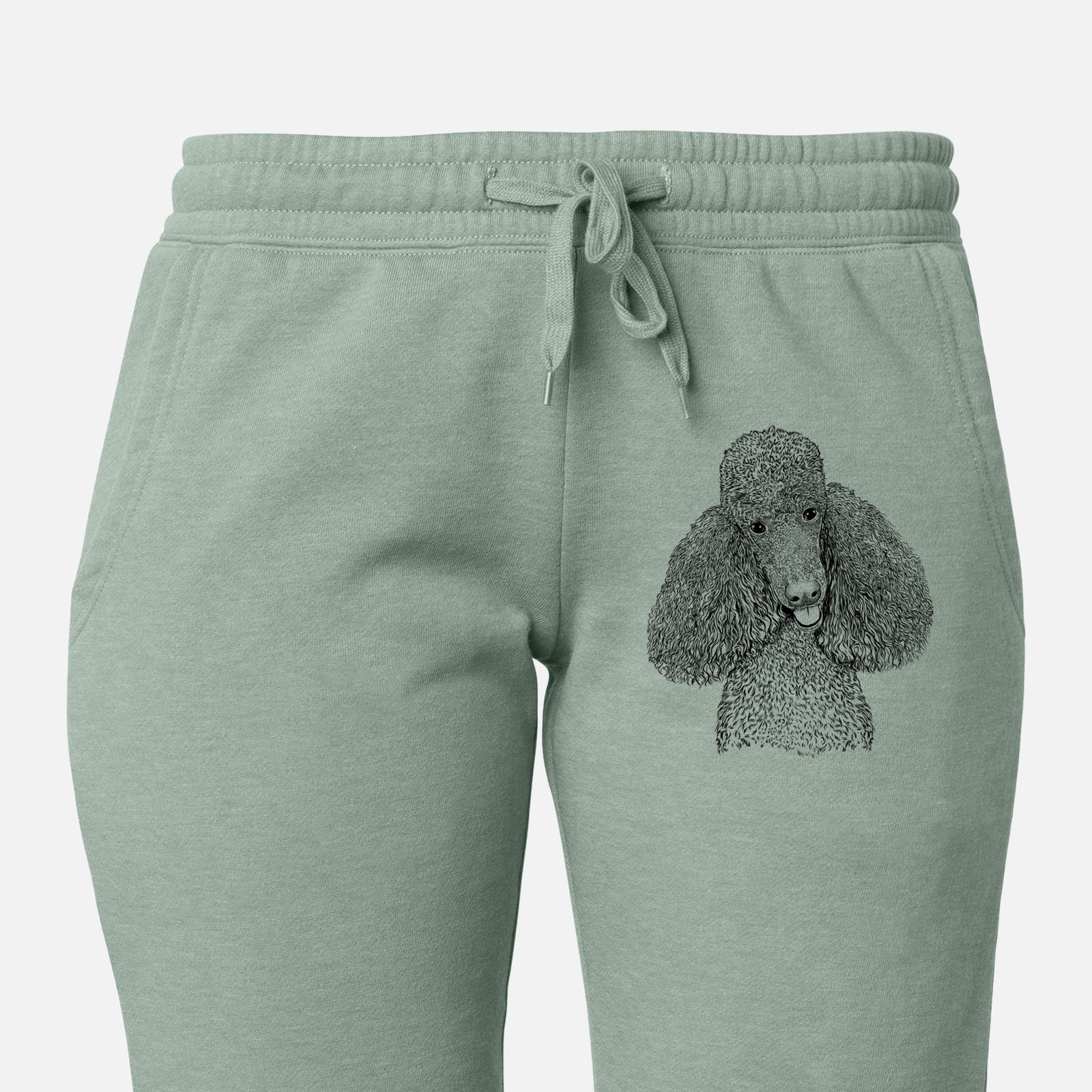 Henry the Standard Poodle - Women's Cali Wave Joggers