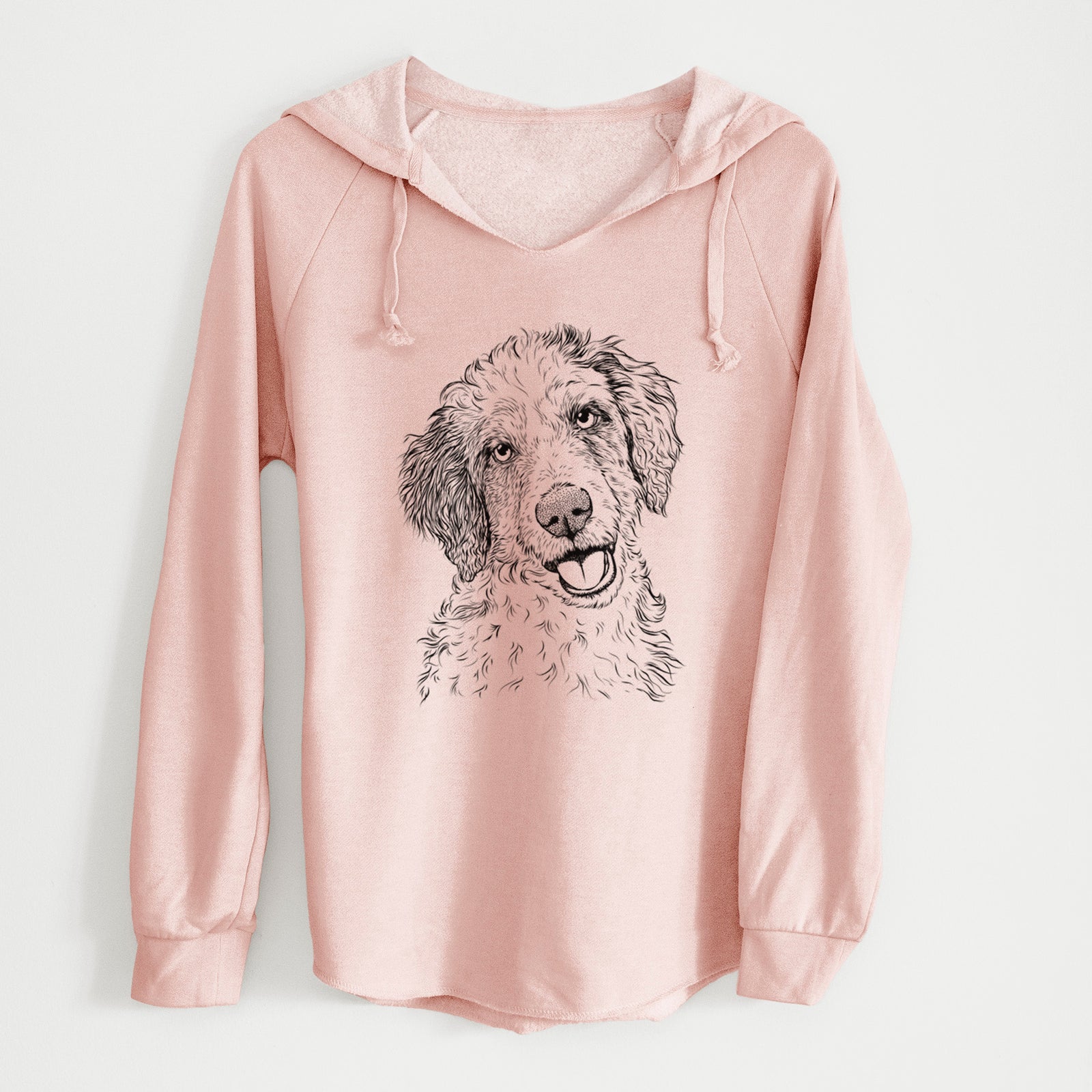 Bare Hoge the Aussiedoodle - Cali Wave Hooded Sweatshirt