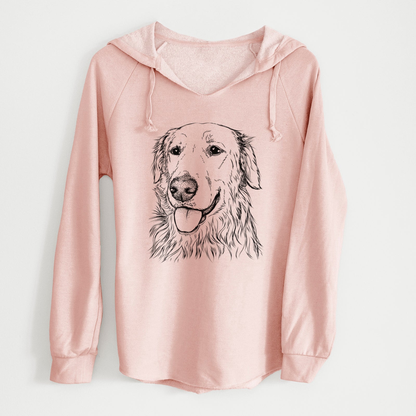 Bare Hopper the Golden Retriever - Cali Wave Hooded Sweatshirt