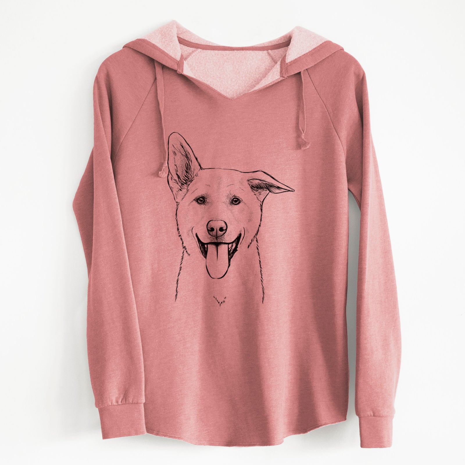 Bare Hoya the Korean Jindo - Cali Wave Hooded Sweatshirt