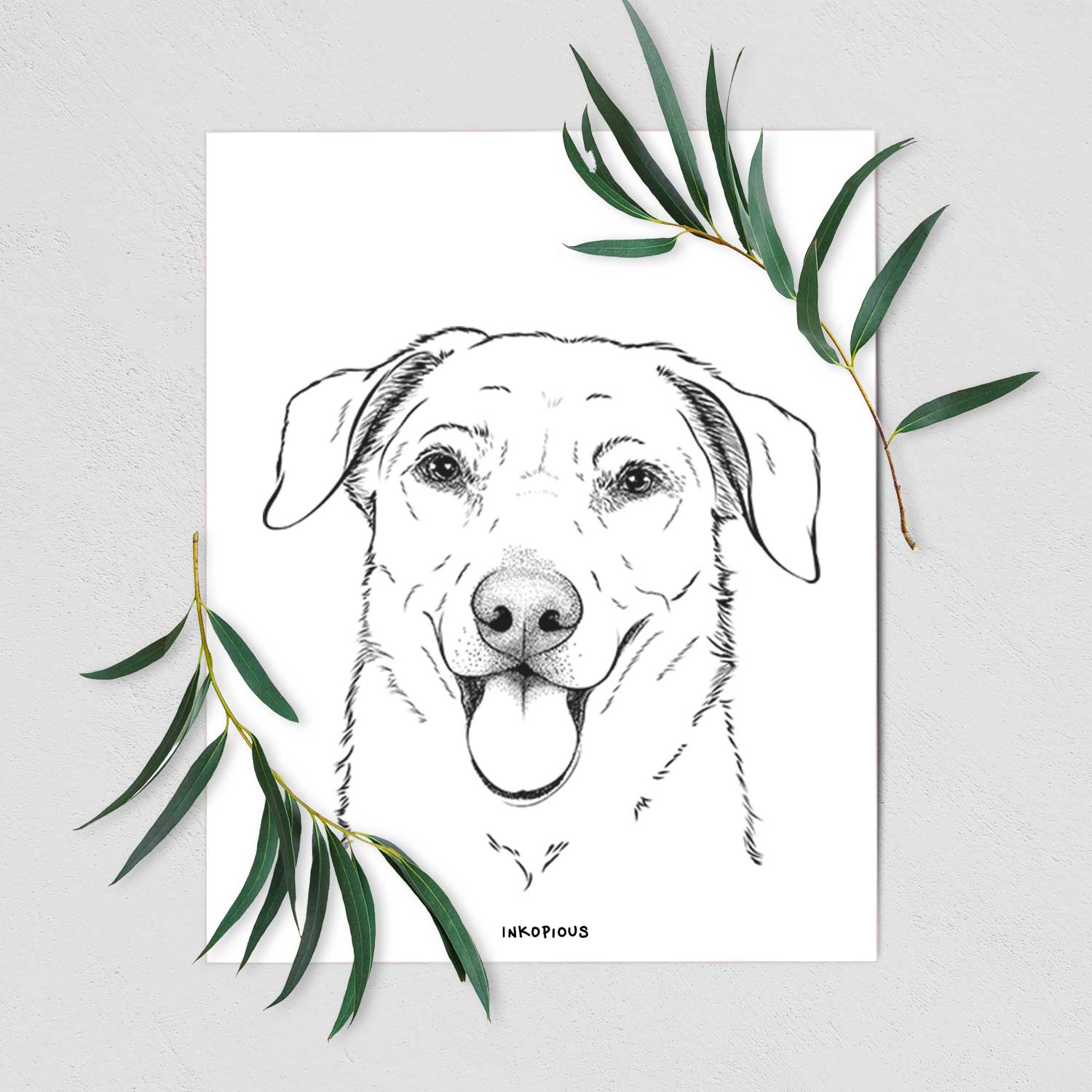 Hudson the Shepherd Art Print