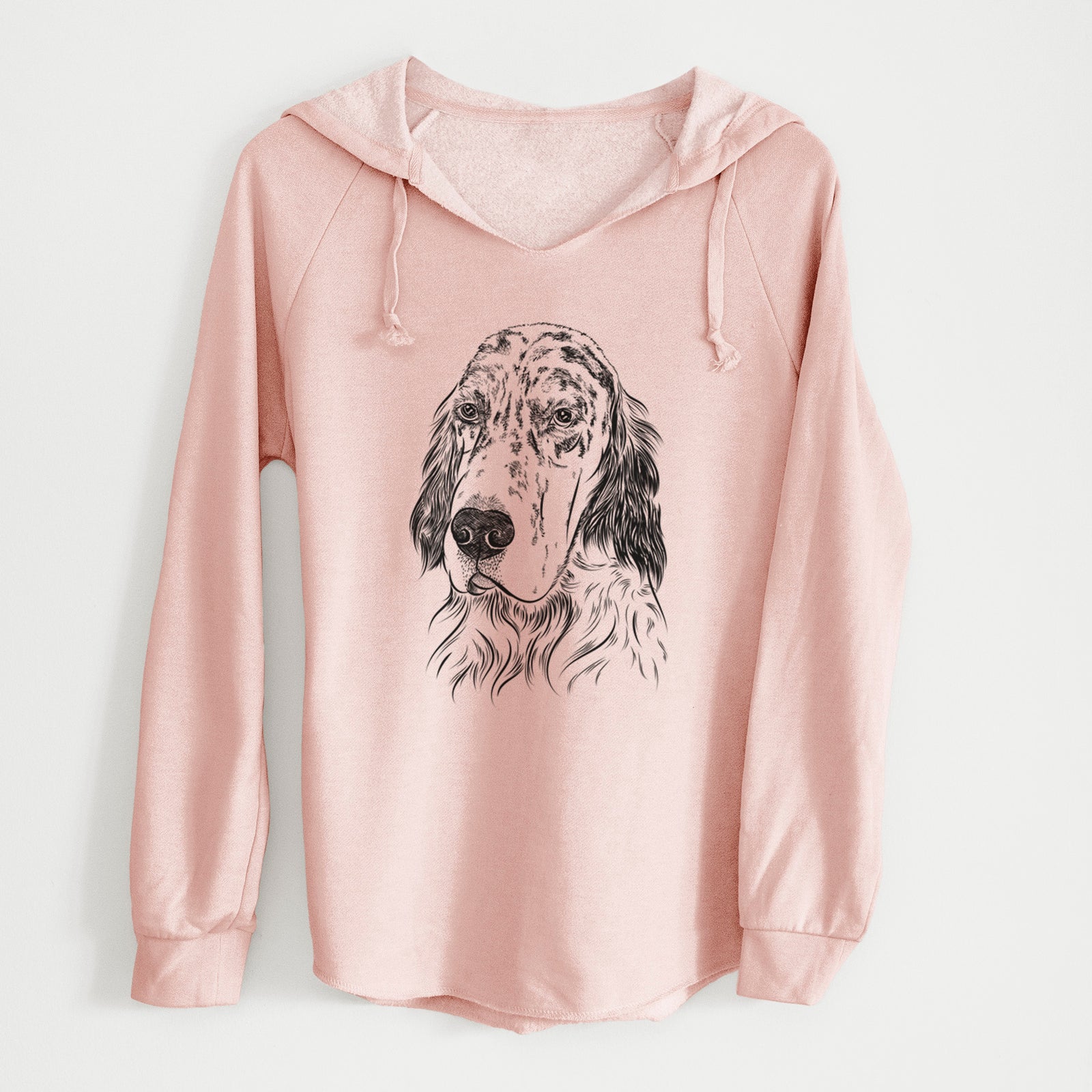 Bare Hutch the English Setter - Cali Wave Hooded Sweatshirt