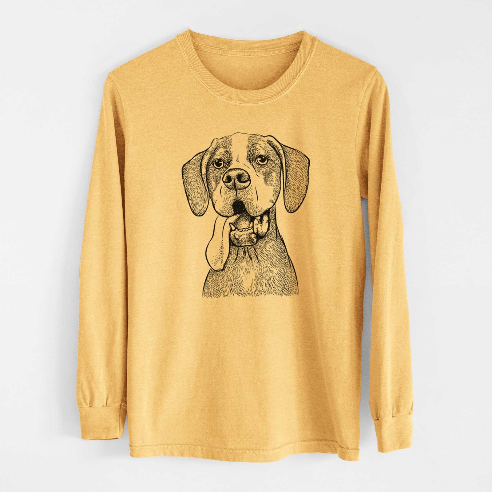 Bare Irwin the English Pointer - Heavyweight 100% Cotton Long Sleeve
