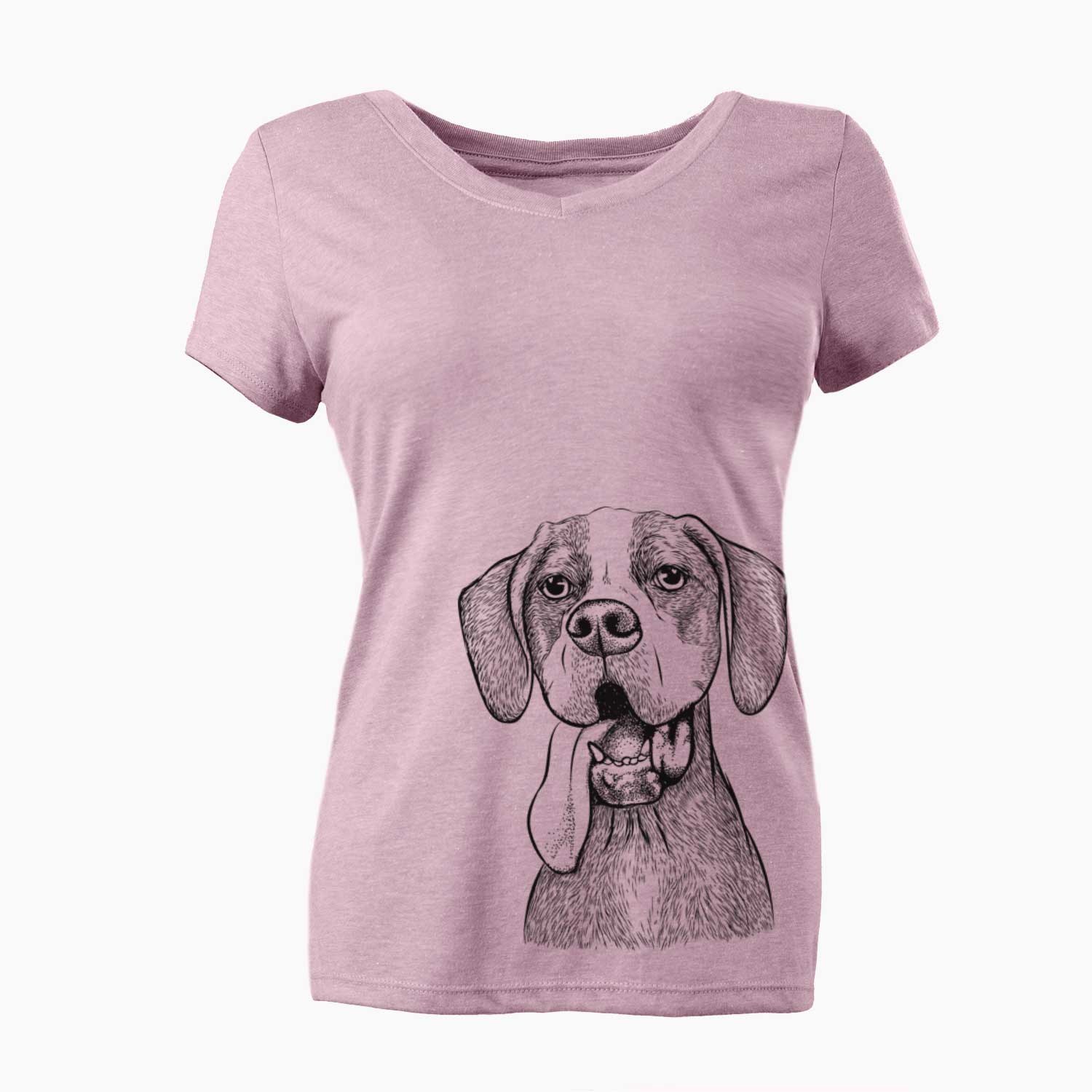 Bare Irwin the English Pointer - Women's V-neck Shirt