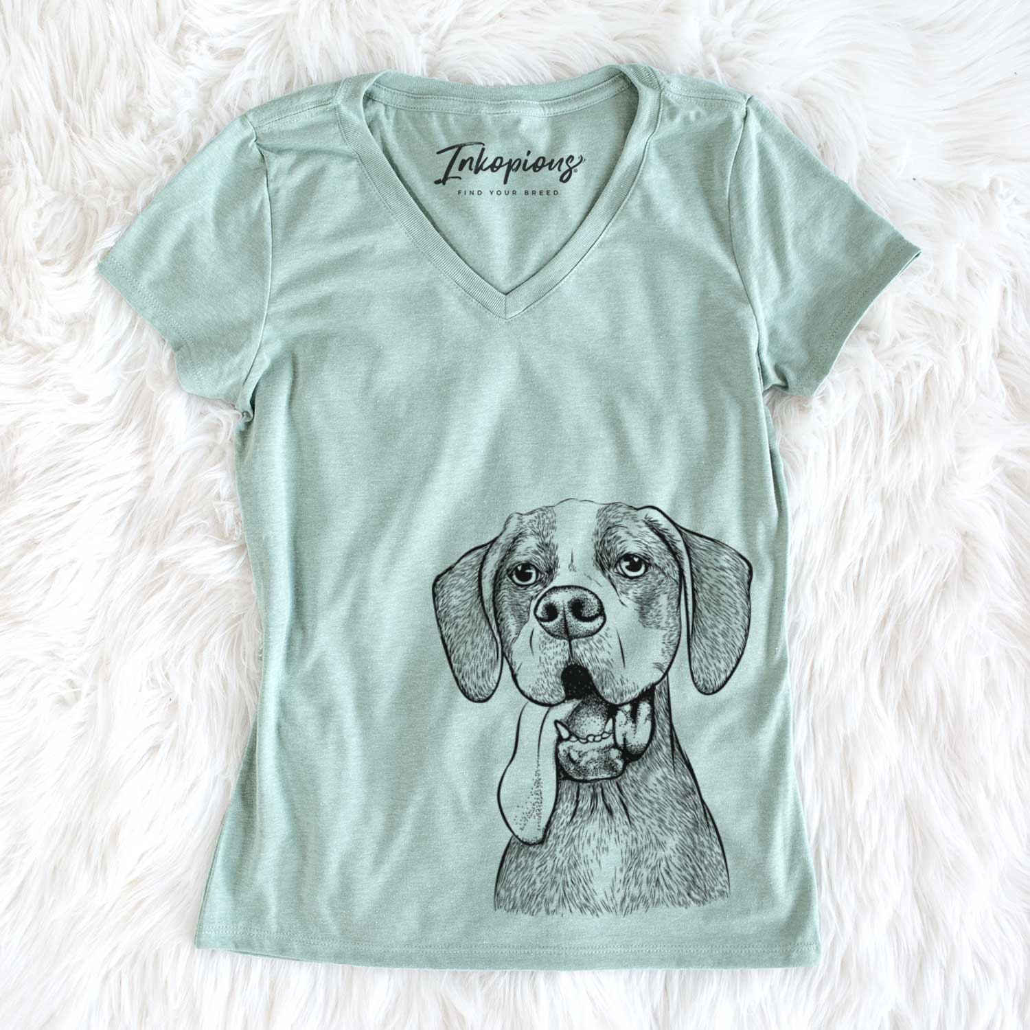 Bare Irwin the English Pointer - Women's V-neck Shirt