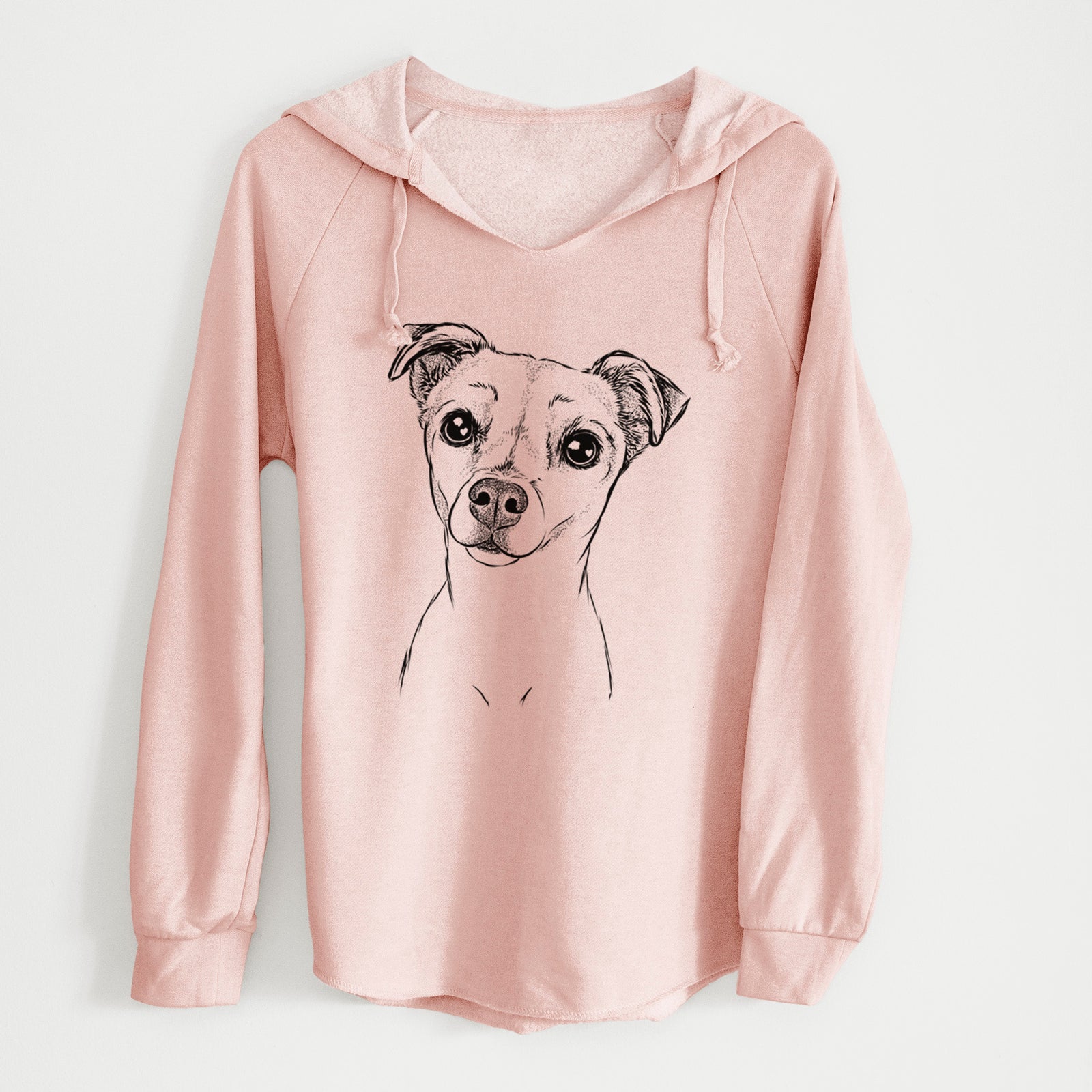 Bare Izzy the Chiweenie - Cali Wave Hooded Sweatshirt