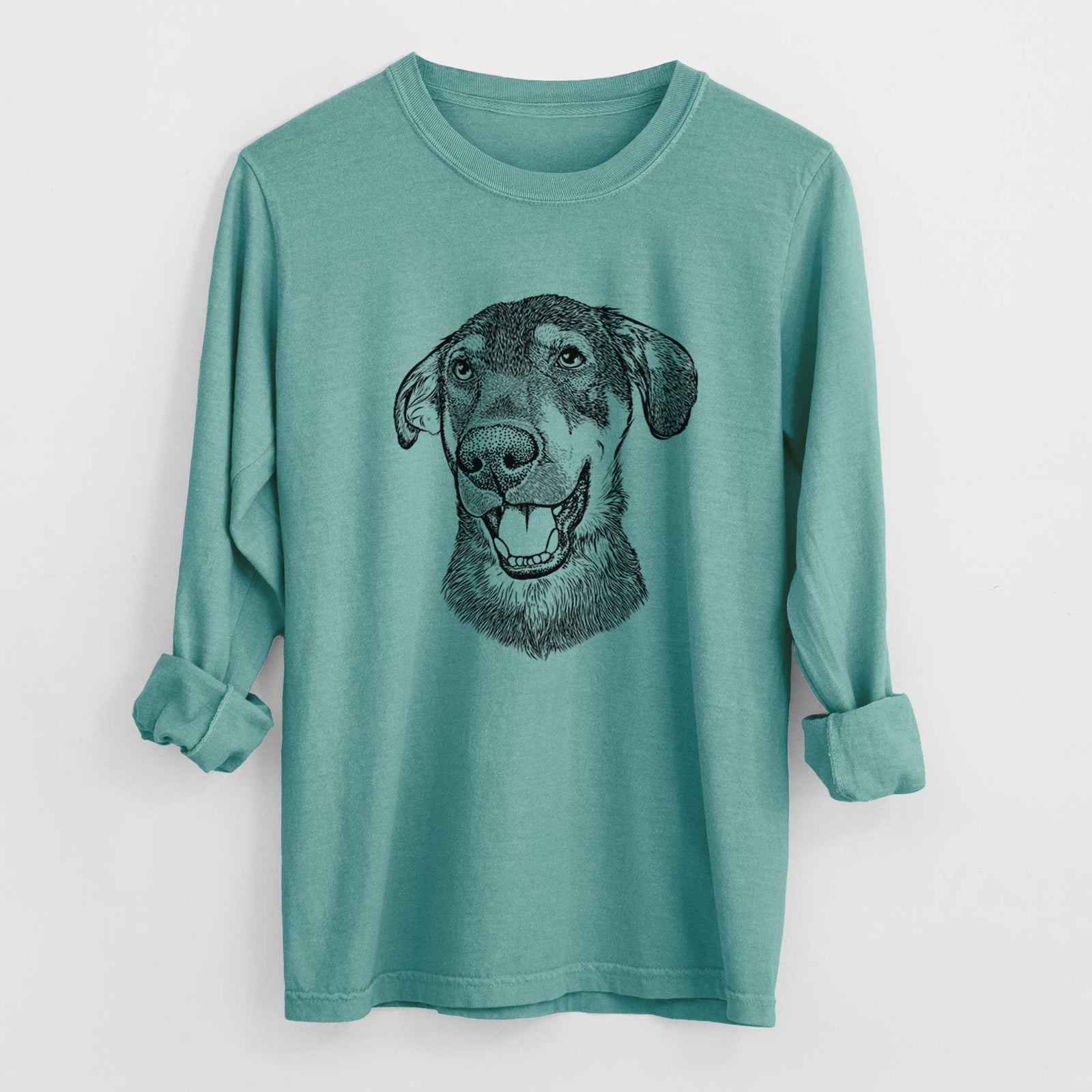Bare Jet the Mixed Breed - Heavyweight 100% Cotton Long Sleeve