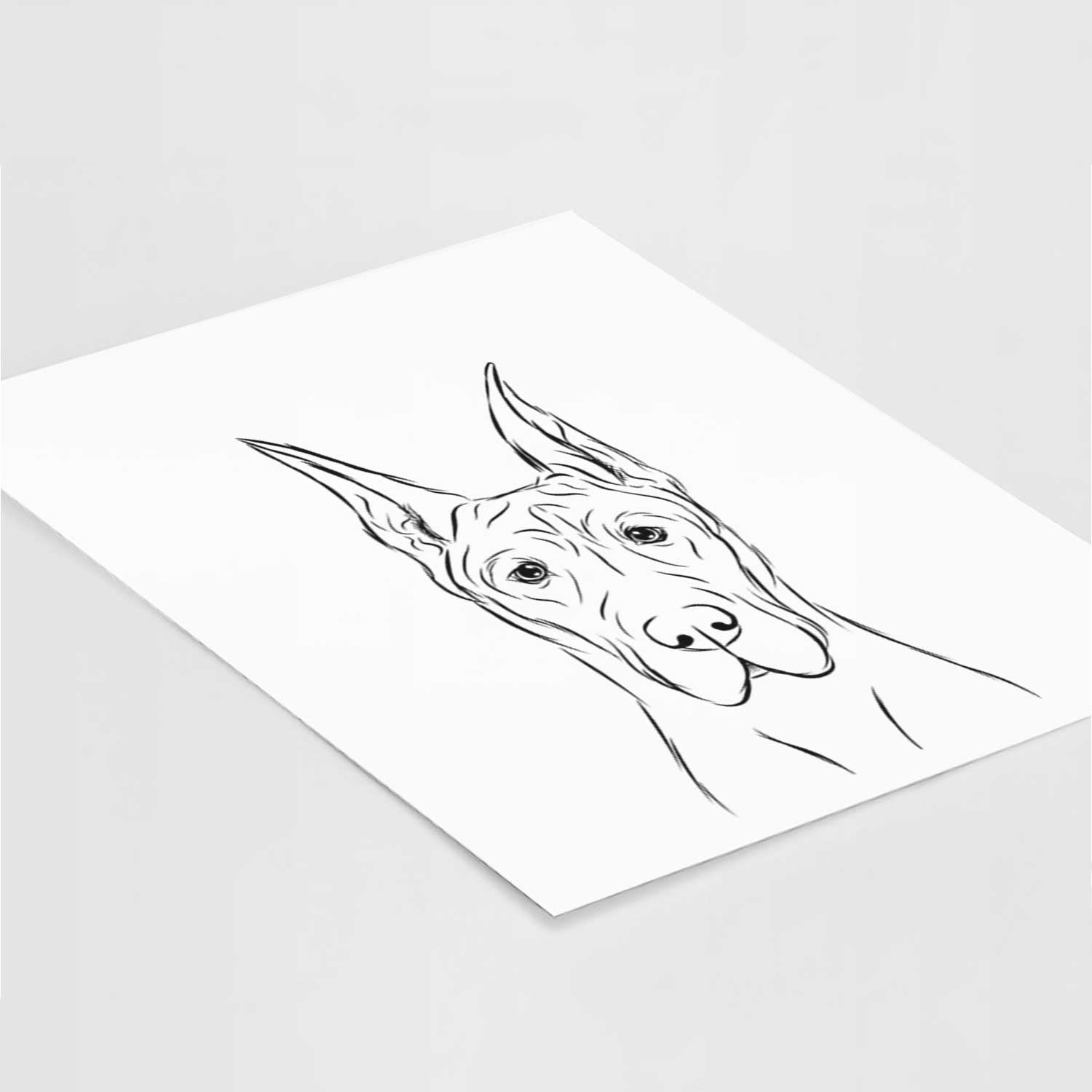 Jude the Great Dane Art Print