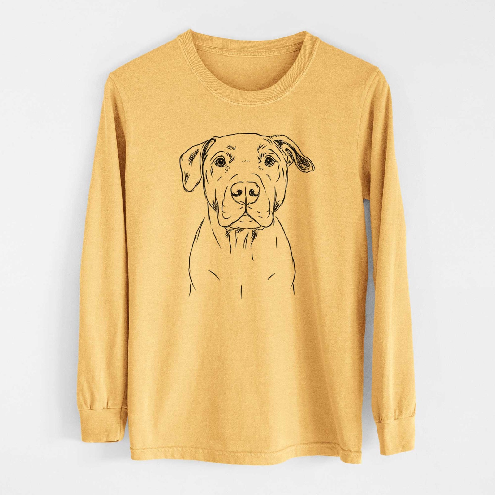 Bare Kadin the Pitbull - Heavyweight 100% Cotton Long Sleeve