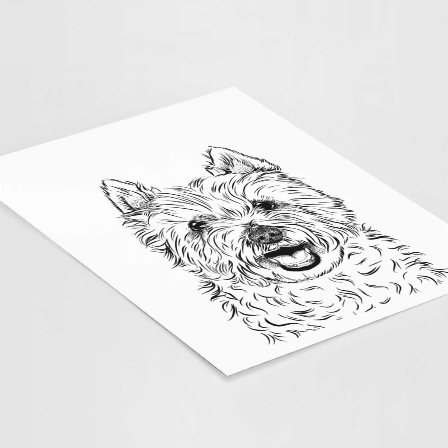 Kami the West Highland Terrier Art Print